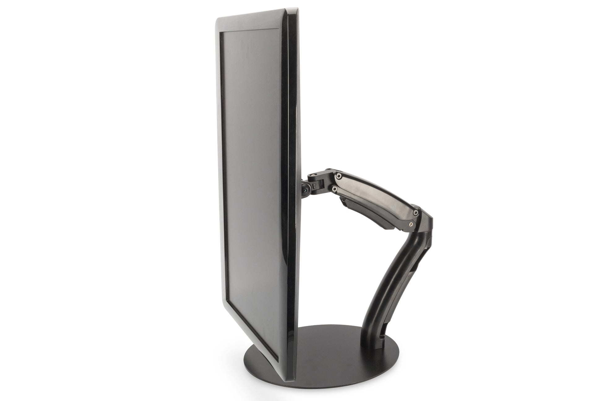 Digitus Monitorhalterung, Standfuss – bis 27", VESA 75 × 75/100 × 100 mm, 6 kg, schwarz