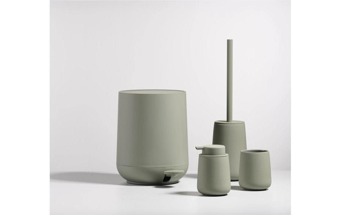 Zone Denmark Papierkorb Nova – 3 l – Kunststoff, Grün – Ø 205 × H 235 mm