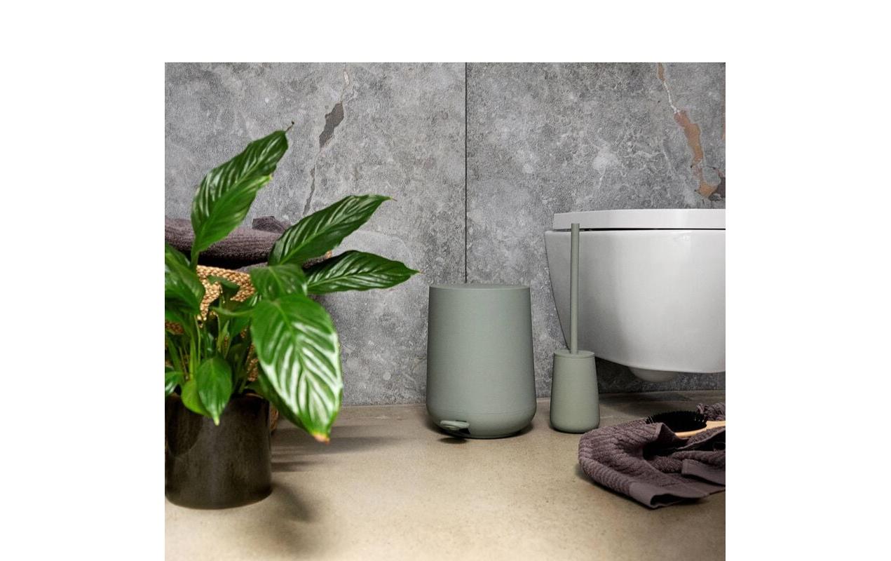 Zone Denmark Papierkorb Nova – 3 l – Kunststoff, Grün – Ø 205 × H 235 mm