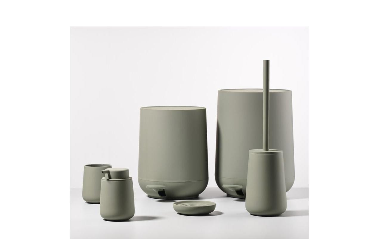 Zone Denmark Papierkorb Nova – 3 l – Kunststoff, Grün – Ø 205 × H 235 mm