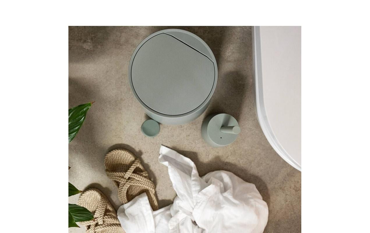Zone Denmark Papierkorb Nova – 3 l – Kunststoff, Grün – Ø 205 × H 235 mm