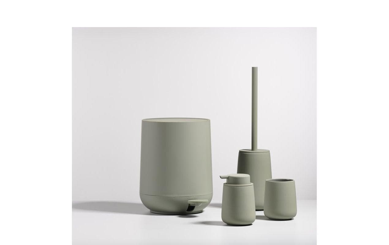 Zone Denmark Papierkorb Nova – 3 l – Kunststoff, Grün – Ø 205 × H 235 mm
