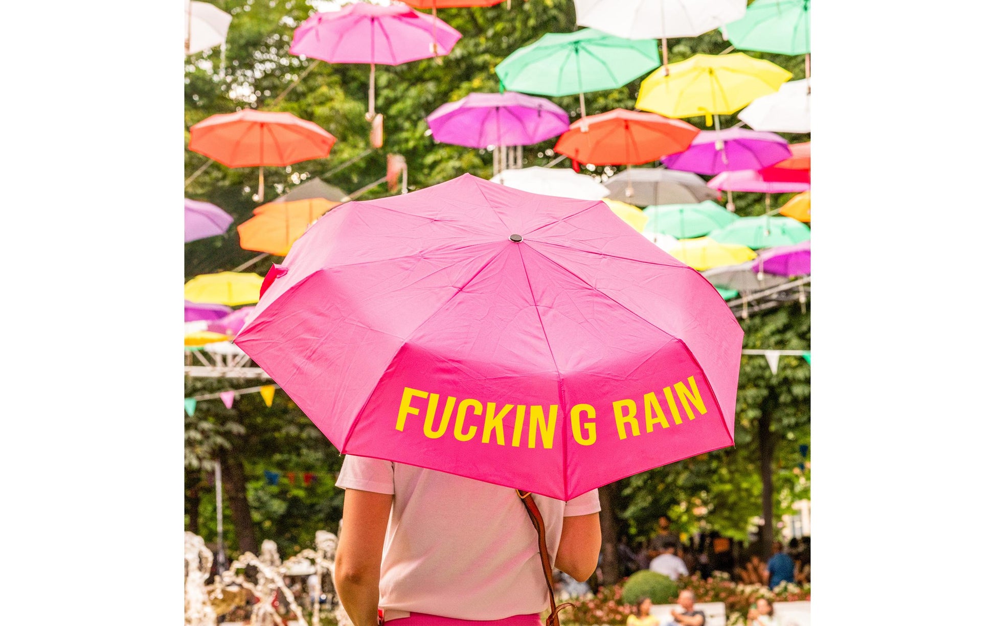 Trendform Taschenschirm – Pink