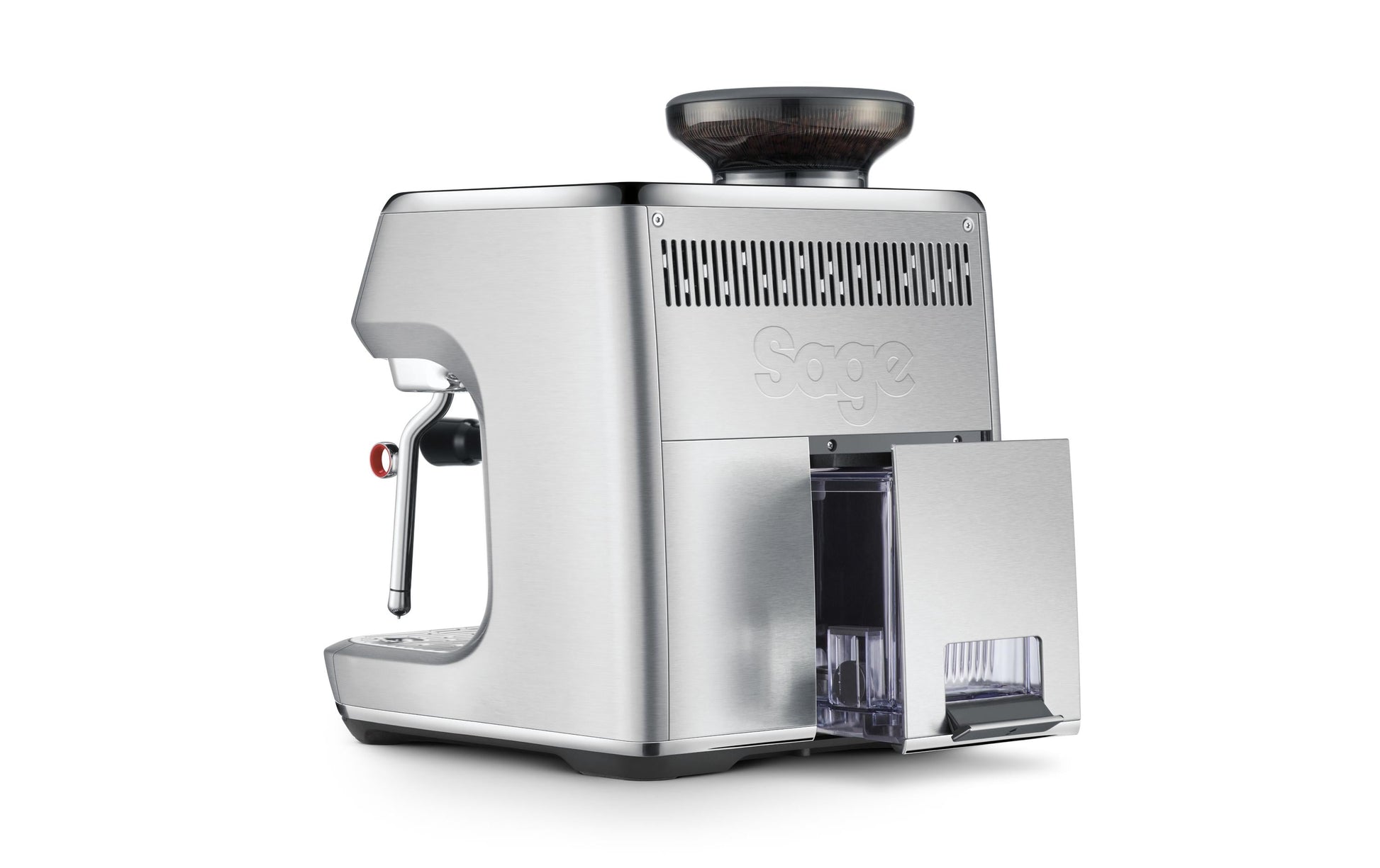 Sage Software Sage Oracle Dual Boiler Espressomaschine (Siebträger) – 9 bar, 2,3 l, Milchschaumdüse, 37,4 × 45,5 × 38,7 cm