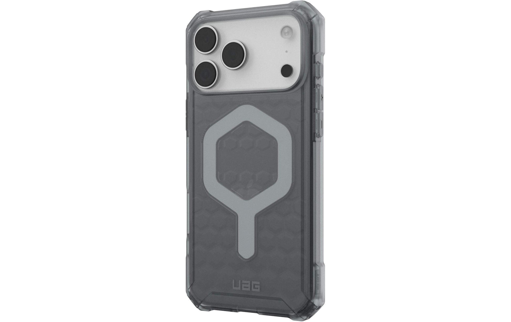 Urban Armor Gear Backcover Essential Armor MS – für Apple iPhone 17 Pro Max – grau – TPU, MagSafe-kompatibel