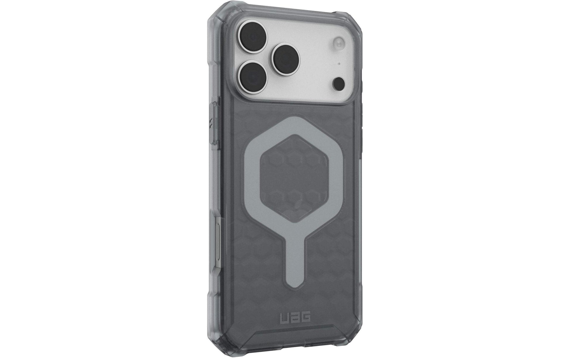 Urban Armor Gear Backcover Essential Armor MS – für Apple iPhone 17 Pro Max – grau – TPU, MagSafe-kompatibel