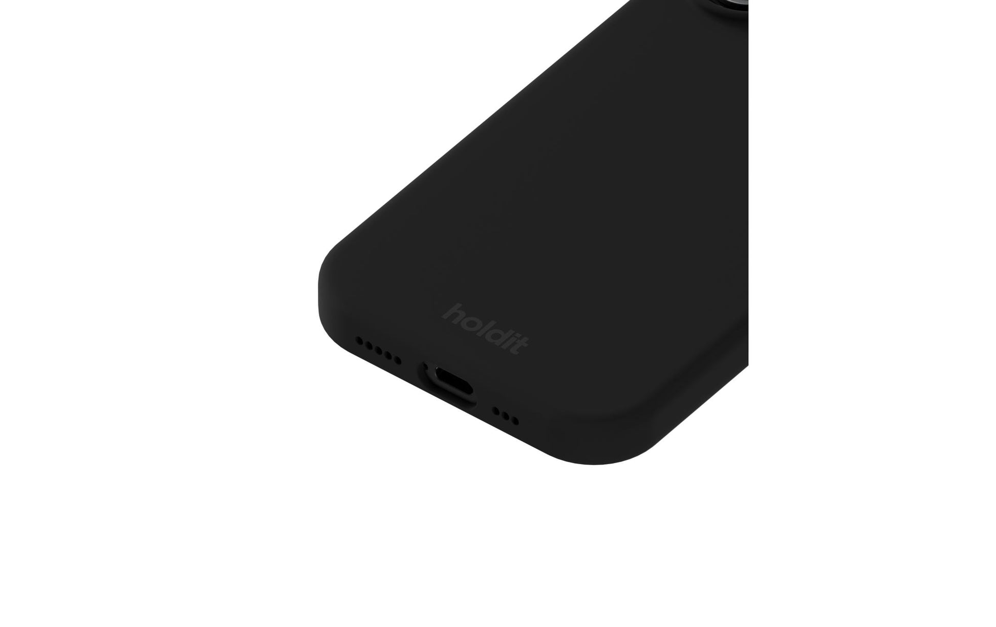 HoldIt Backcover – für Apple iPhone 17 – schwarz – Silikon