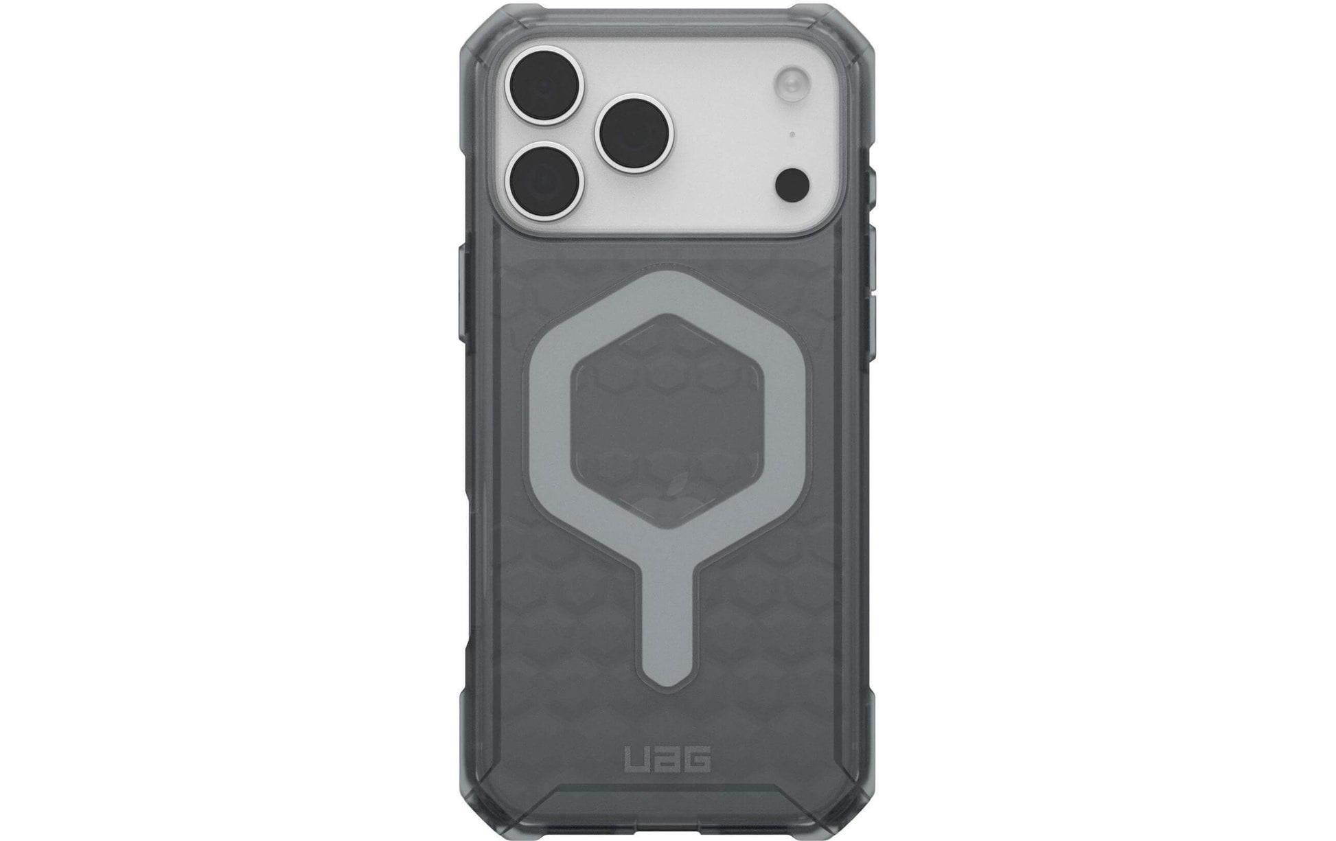 Urban Armor Gear Backcover Essential Armor MS – für Apple iPhone 17 Pro Max – grau – TPU, MagSafe-kompatibel