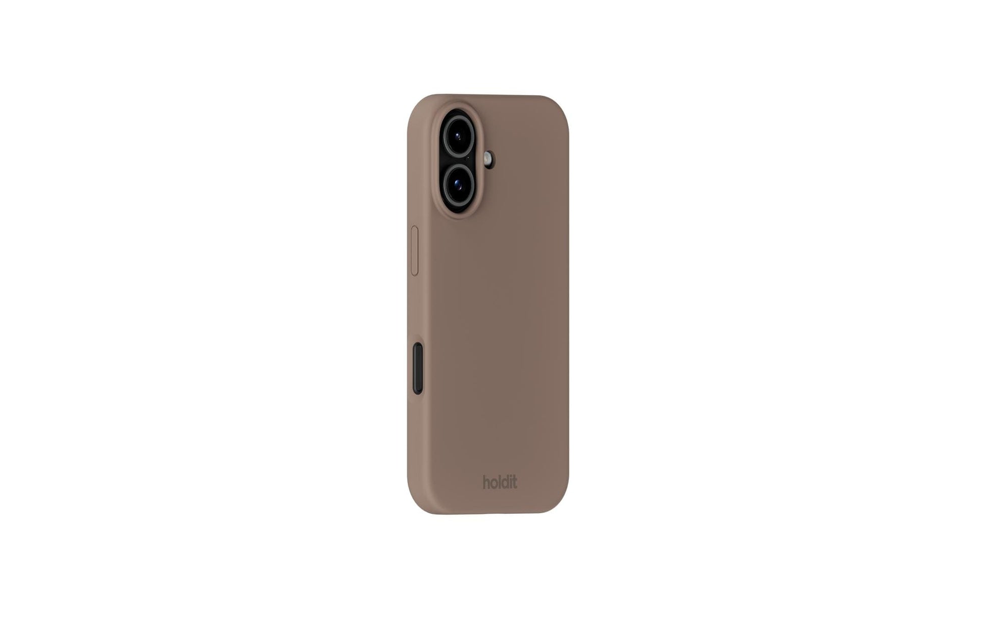 HoldIt Backcover – für Apple iPhone 17, Silikon, Braun