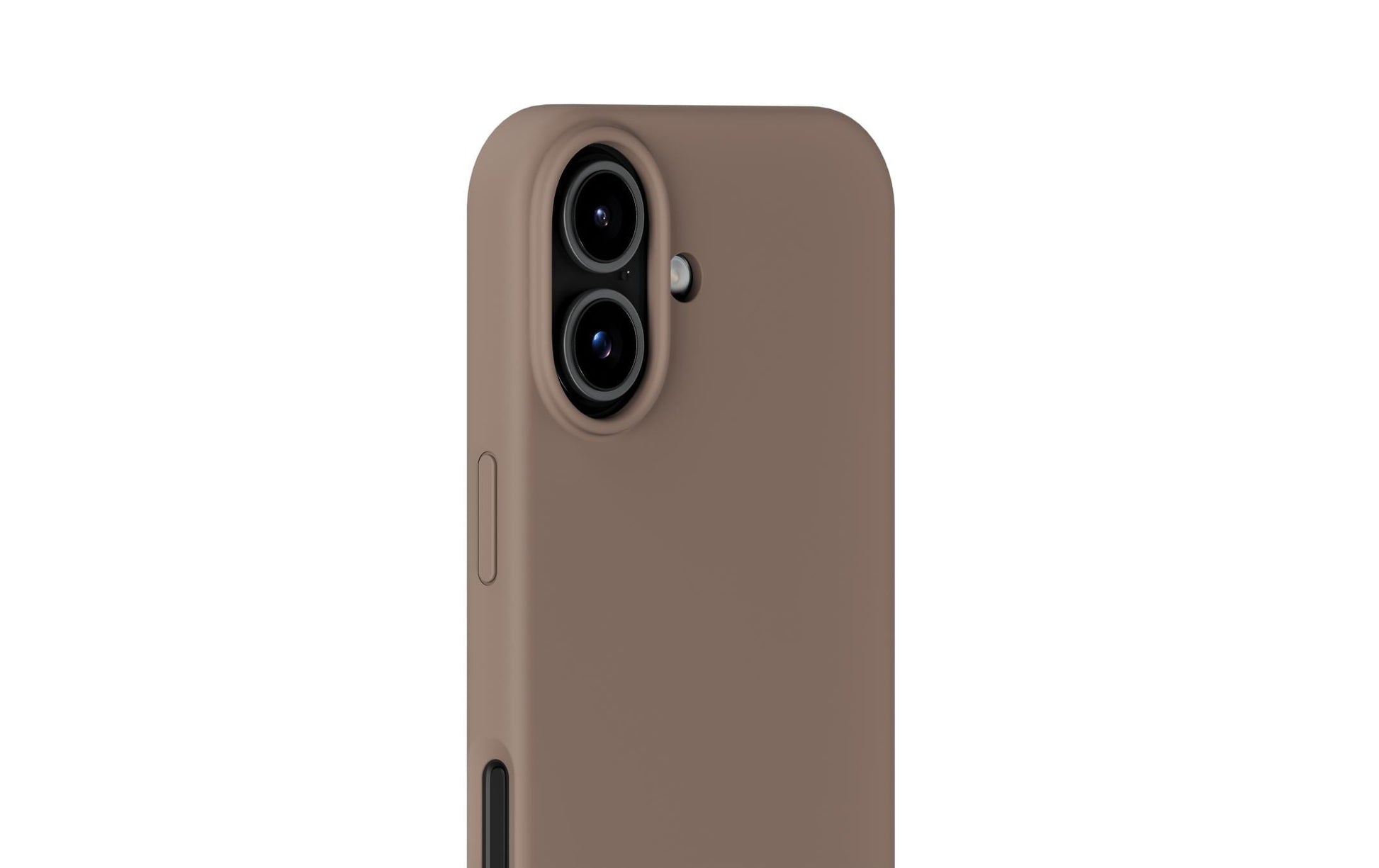 HoldIt Backcover – für Apple iPhone 17, Silikon, Braun