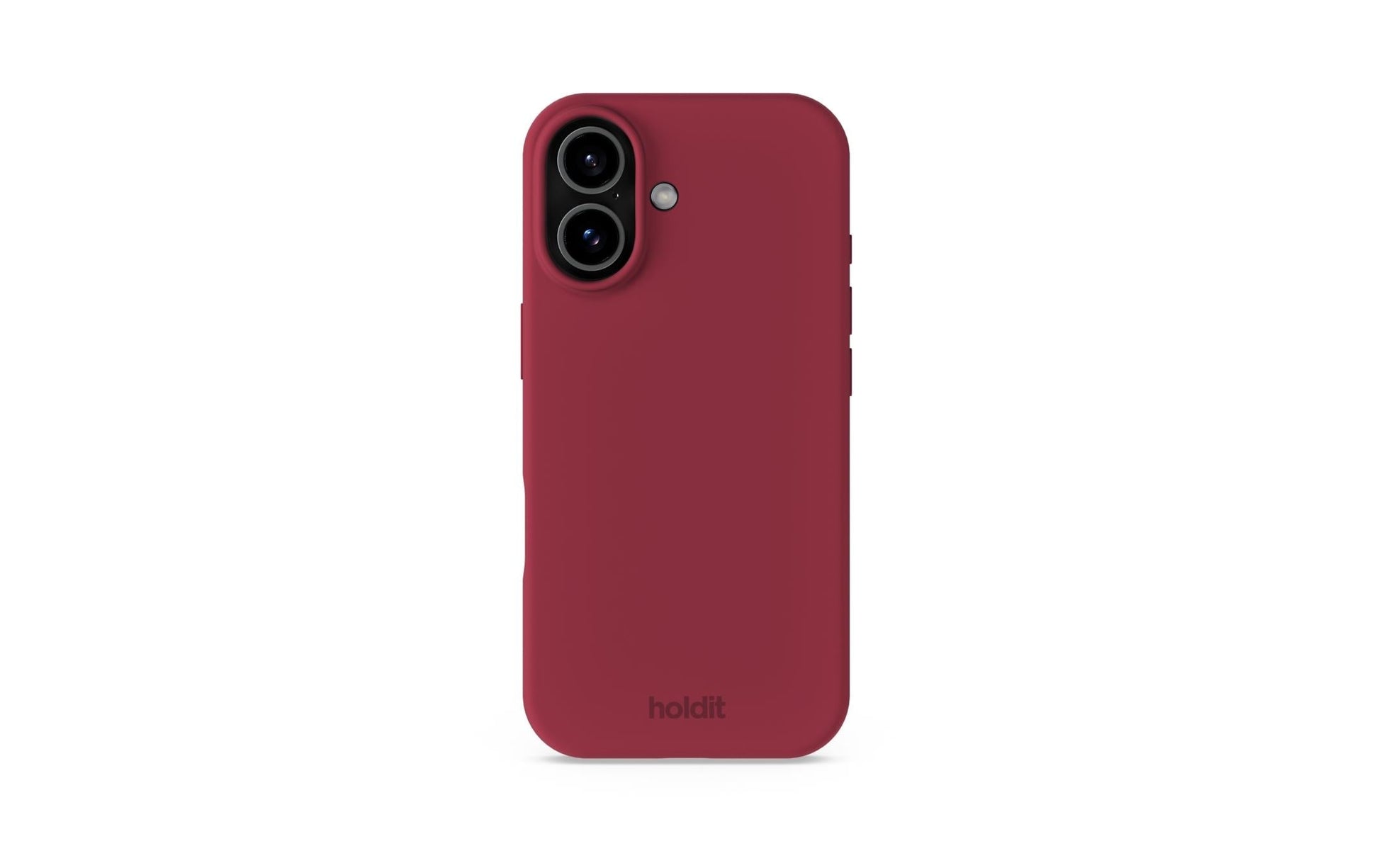 HoldIt Backcover – für Apple iPhone 17 – rot – Silikon