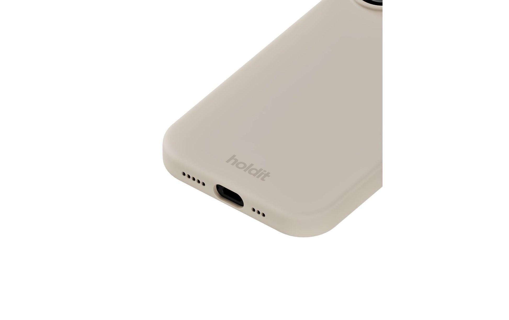 HoldIt Backcover – für Apple iPhone 17, Silikon+PC, Beige