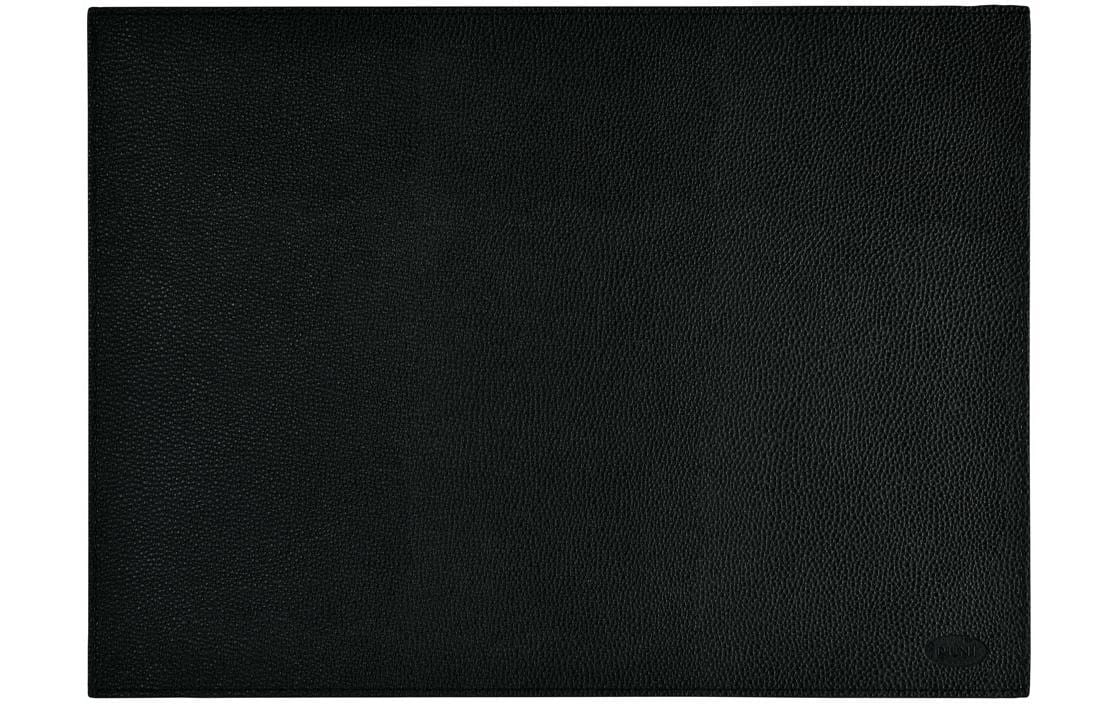Duni Tischset Leder schwarz – 33 × 45 cm, 6er-Set