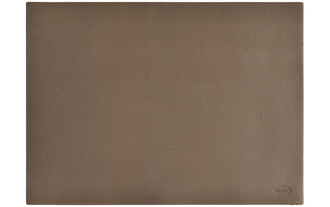 Duni Leder Tischset taupe – 33 × 45 cm, 6er-Set