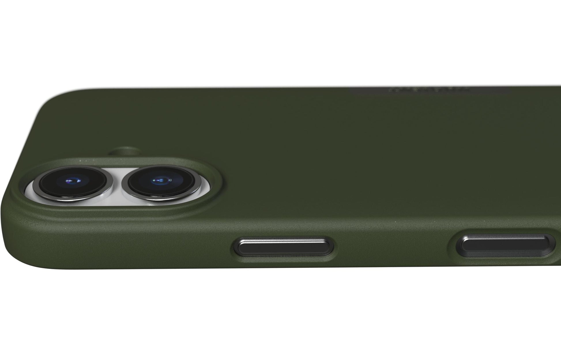 NUDIENT Backcover Thin – für Apple iPhone 17 – dunkelgrün – MagSafe-kompatibel