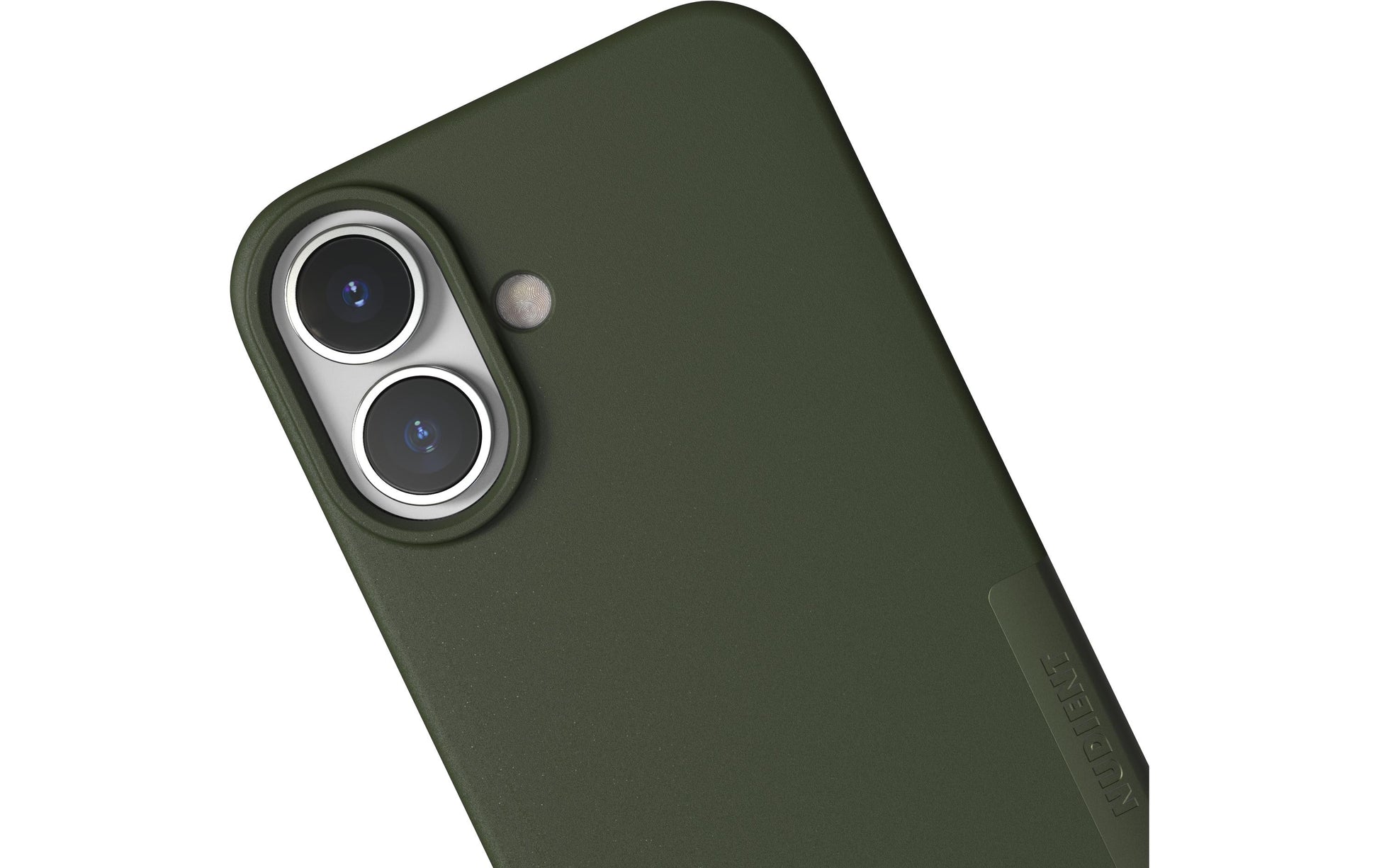 NUDIENT Backcover Thin – für Apple iPhone 17 – dunkelgrün – MagSafe-kompatibel