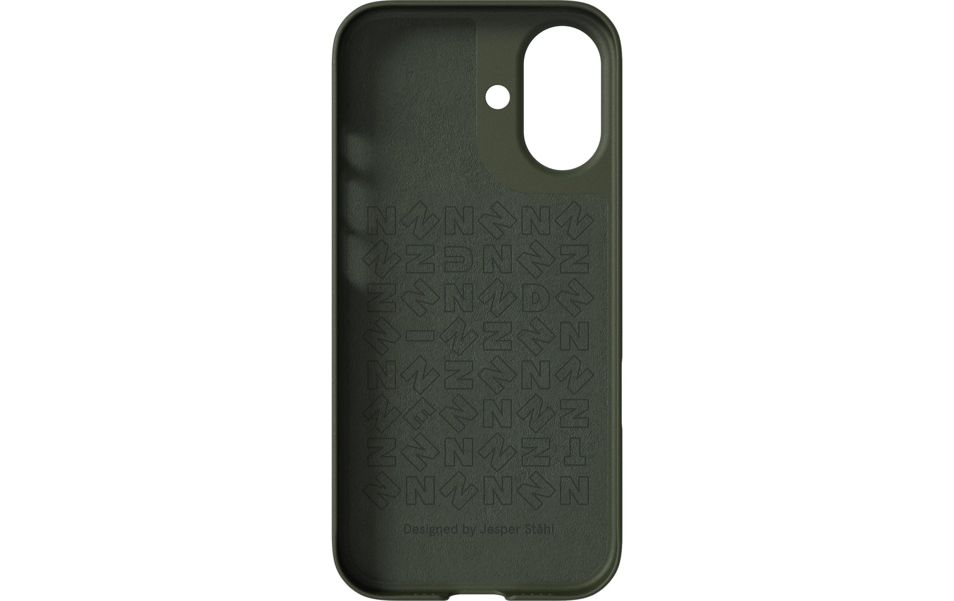 NUDIENT Backcover Thin – für Apple iPhone 17 – dunkelgrün – MagSafe-kompatibel