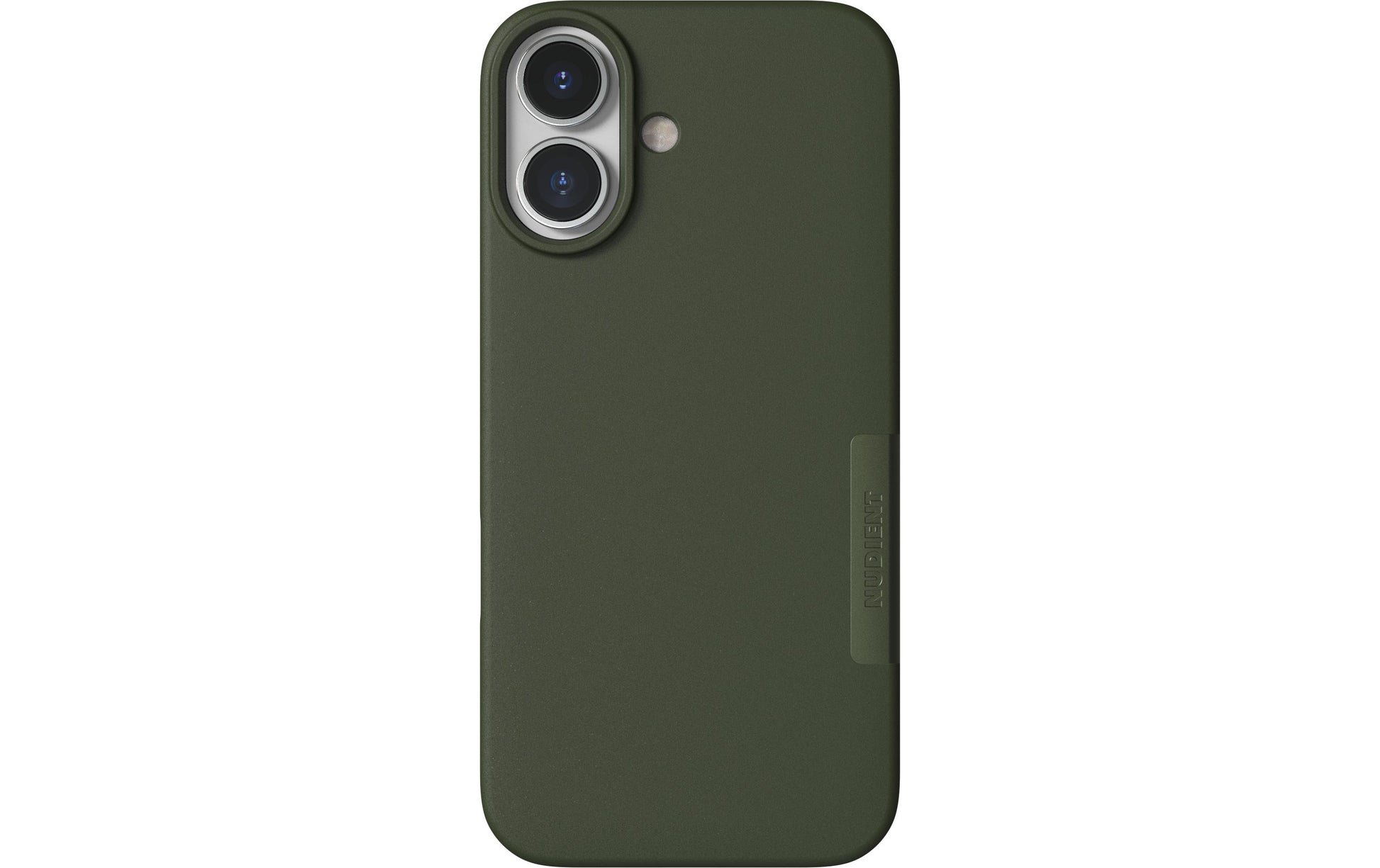 NUDIENT Backcover Thin – für Apple iPhone 17 – dunkelgrün – MagSafe-kompatibel
