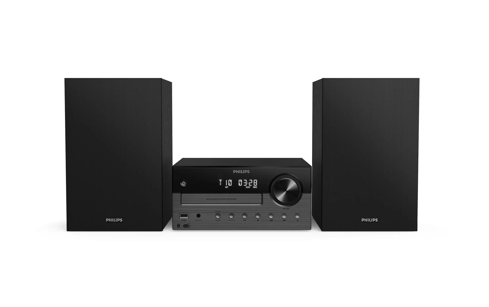 Philips TAM4505M2/12 – Mikro-/HiFi-Anlage – DAB+, CD, USB, Bluetooth – Schwarz