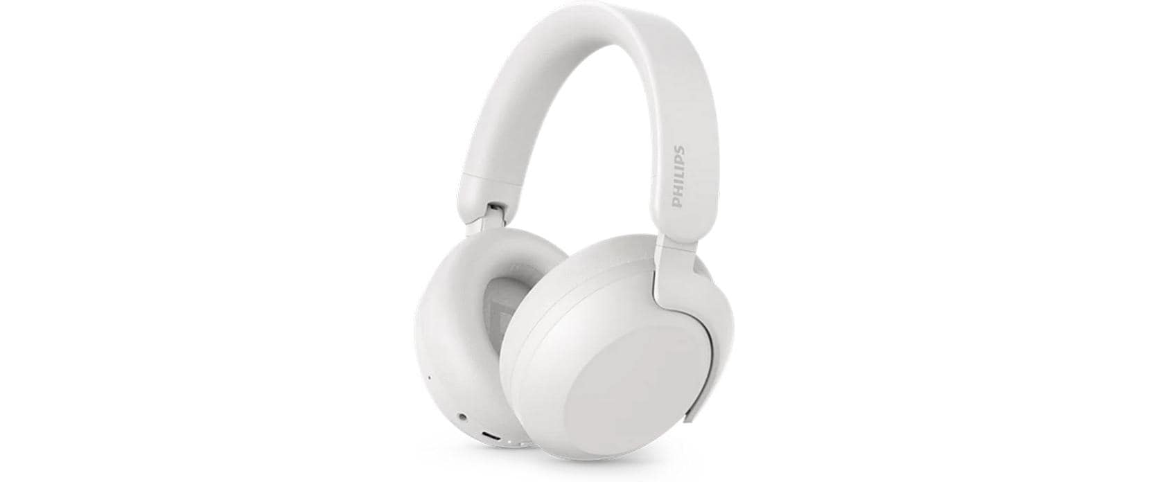 Philips TAH8000EWT/00 – Over-Ear Bluetooth ANC Kopfhörer – Weiss – bis 70 h