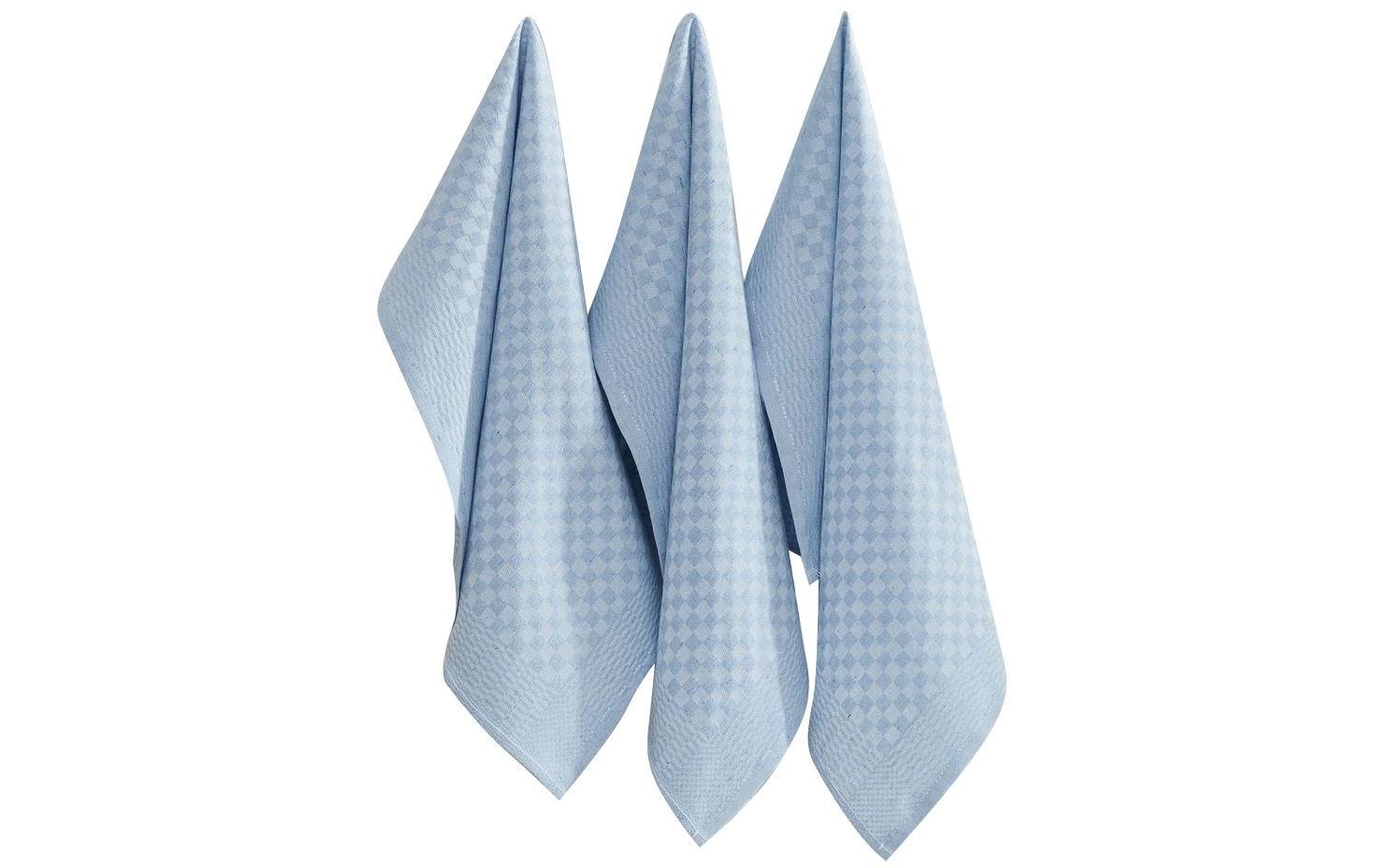 Hermia Geschirrtücher 10er-Set, 40 × 60 cm, Polyester (PES), Hellblau