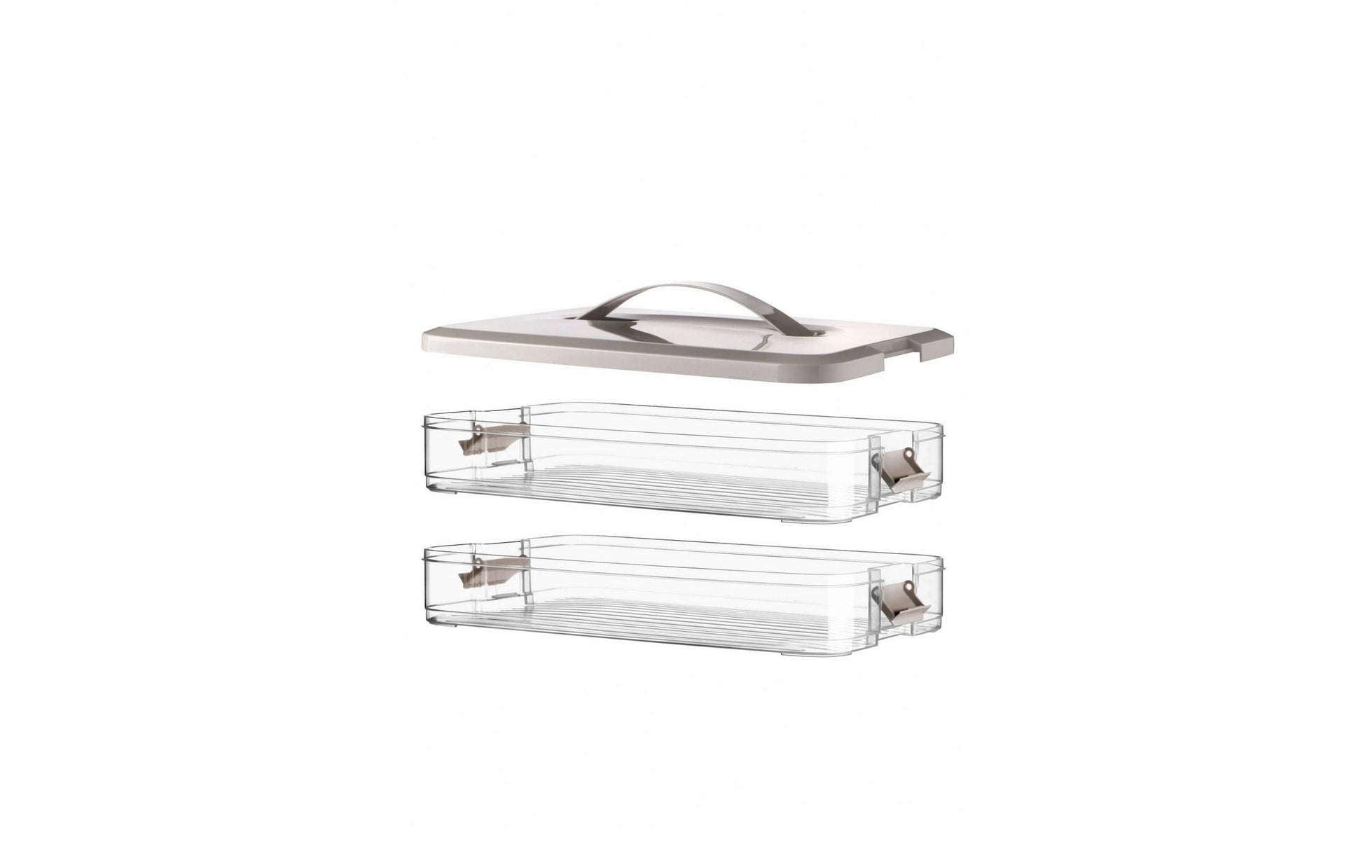 Hermia Vorratsdose 3,2 l, 30 × 21,5 × 10 cm, Kunststoff, transparent
