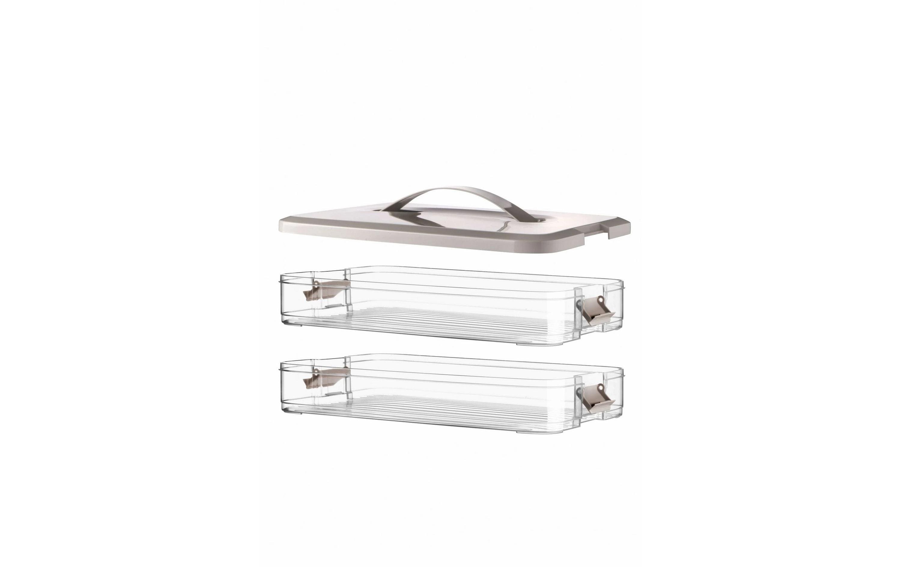 Hermia Vorratsdose 3,2 l, 30 × 21,5 × 10 cm, Kunststoff, transparent