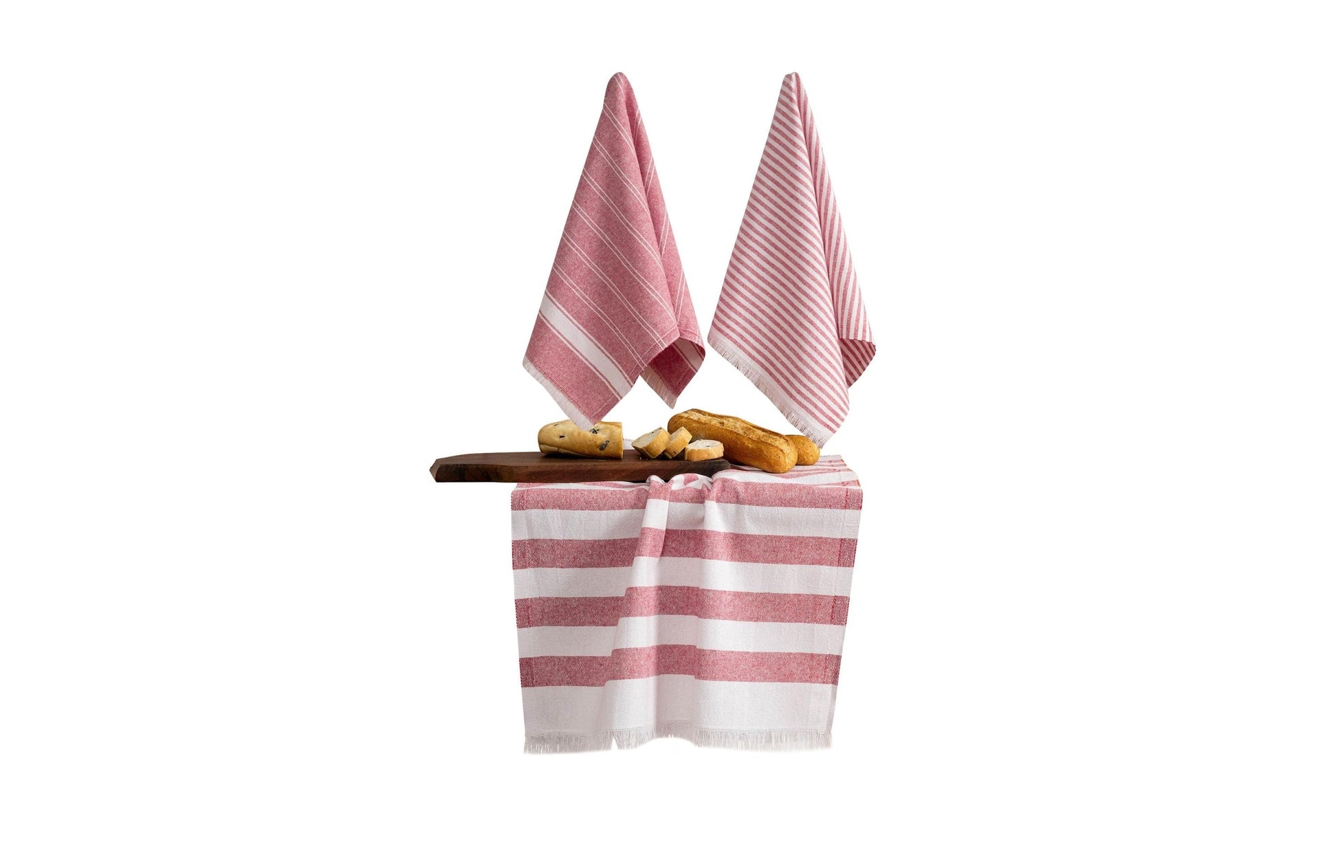 Hermia Geschirrtuch Eliza – weiss – 45 × 65 cm – Polyester – 3er-Set