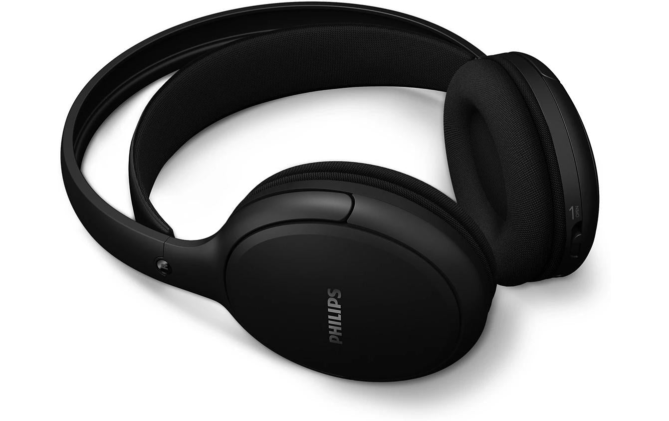 Philips SHC5200M2/12 – Over-Ear Kopfhörer – 2,4 GHz, Basis-Ladestation – Schwarz, für TV – bis 30 h