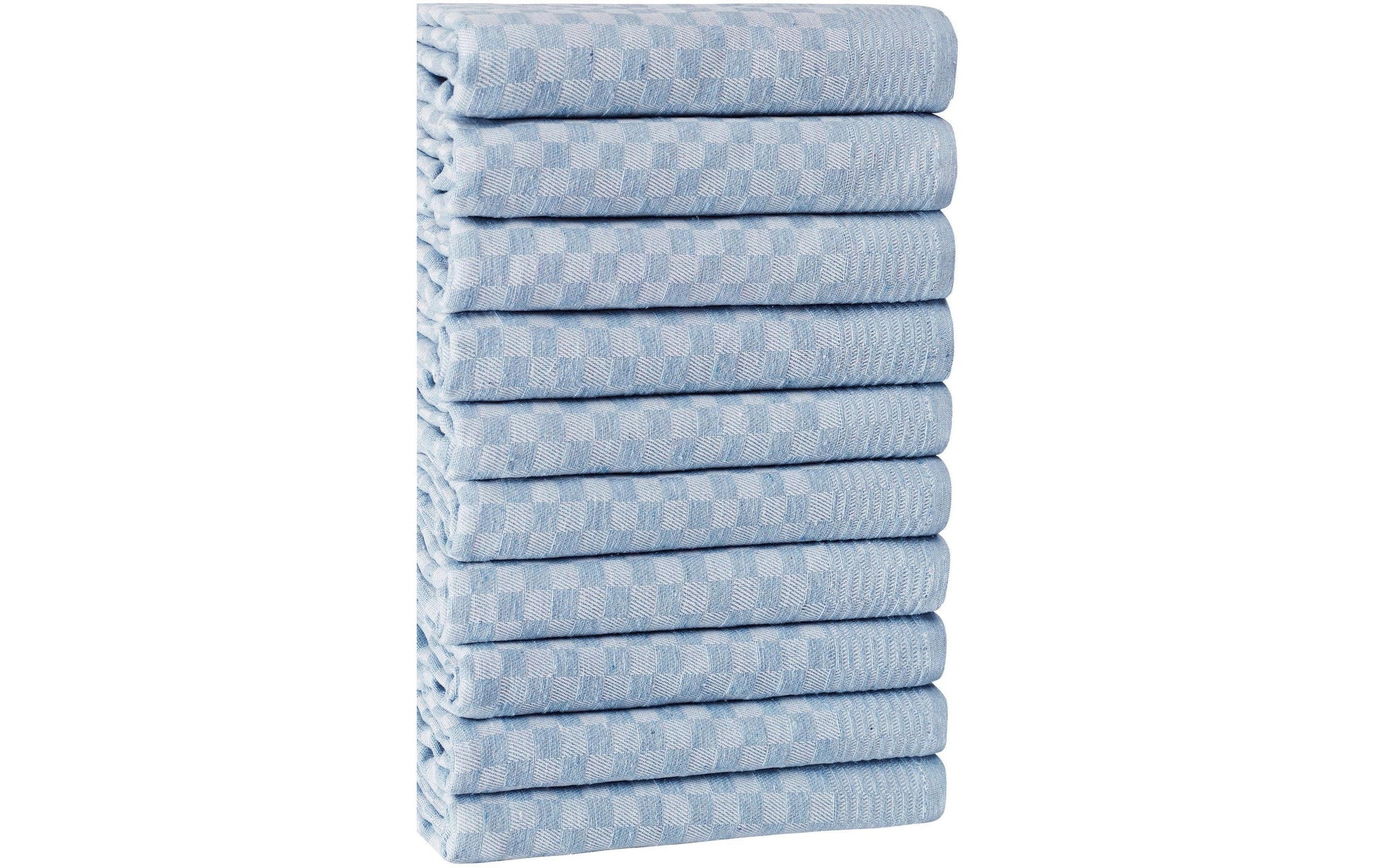 Hermia Geschirrtücher 10er-Set, 40 × 60 cm, Polyester (PES), Hellblau