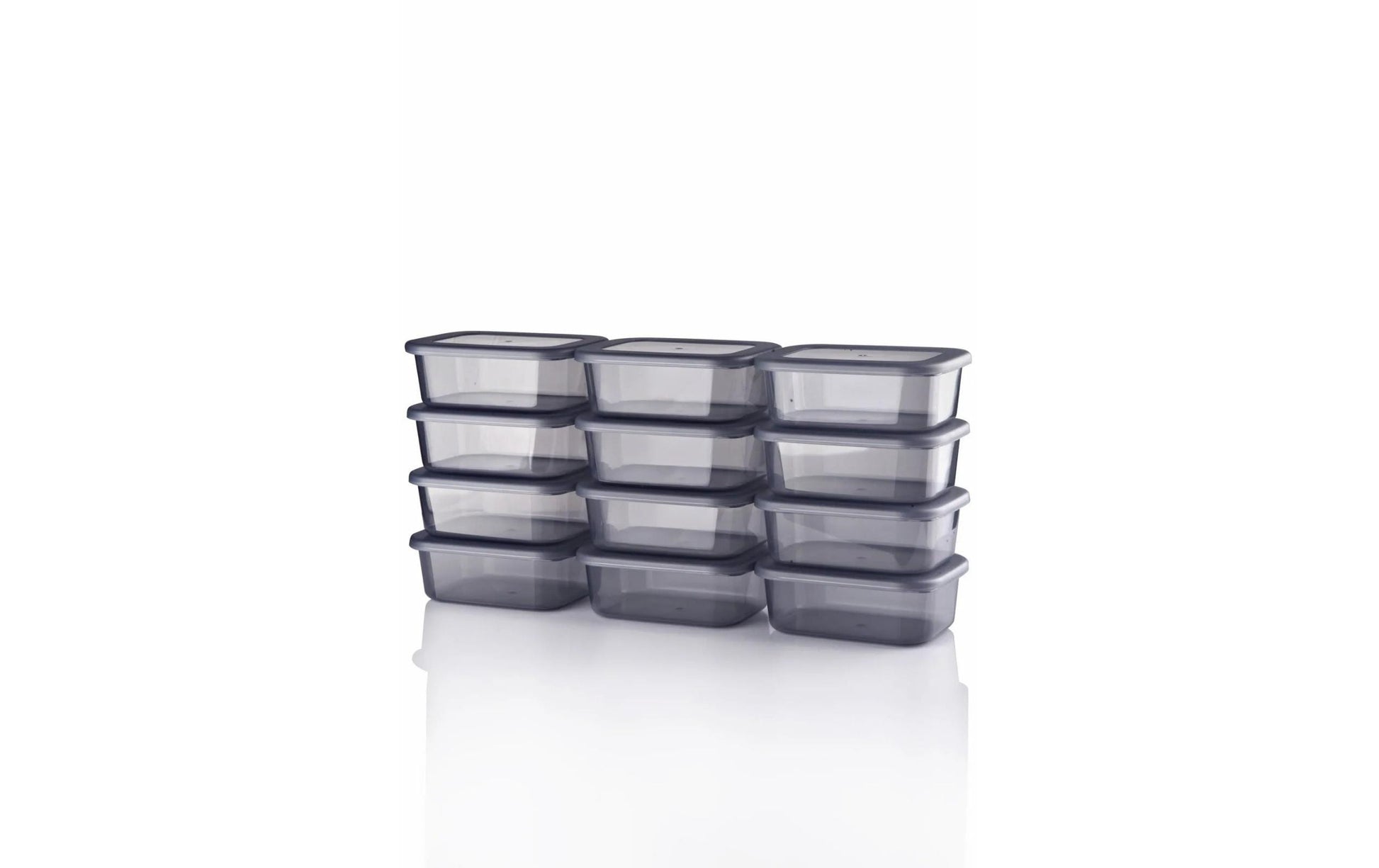 Hermia Vorratsdose 250 ml, 12,5 × 9 × 4,5 cm, Kunststoff, Anthrazit