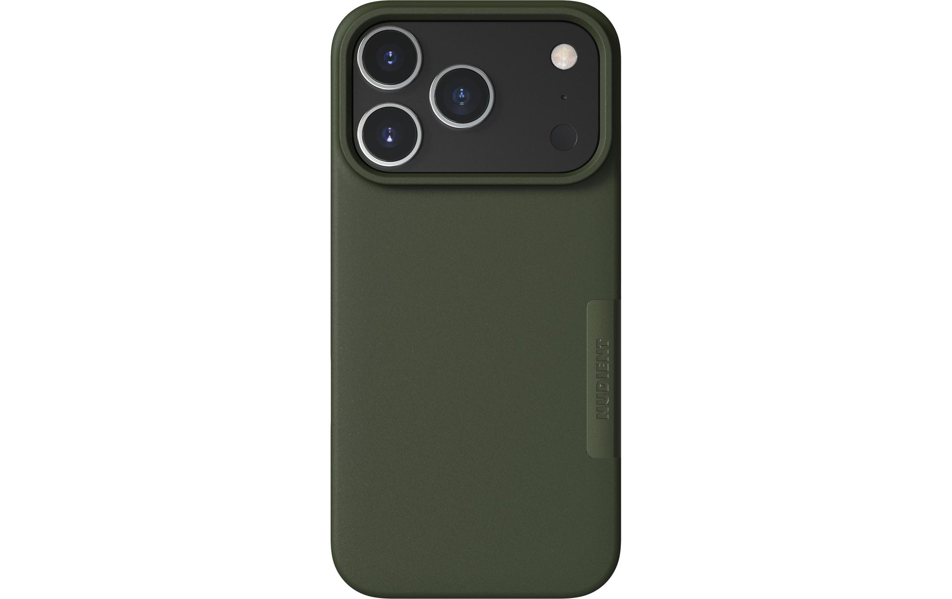 Nudient – Backcover – für Apple iPhone 17 Pro – Dunkelgrün – MagSafe-kompatibel