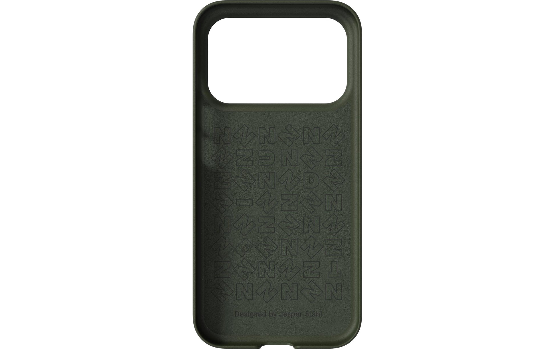 Nudient – Backcover – für Apple iPhone 17 Pro – Dunkelgrün – MagSafe-kompatibel