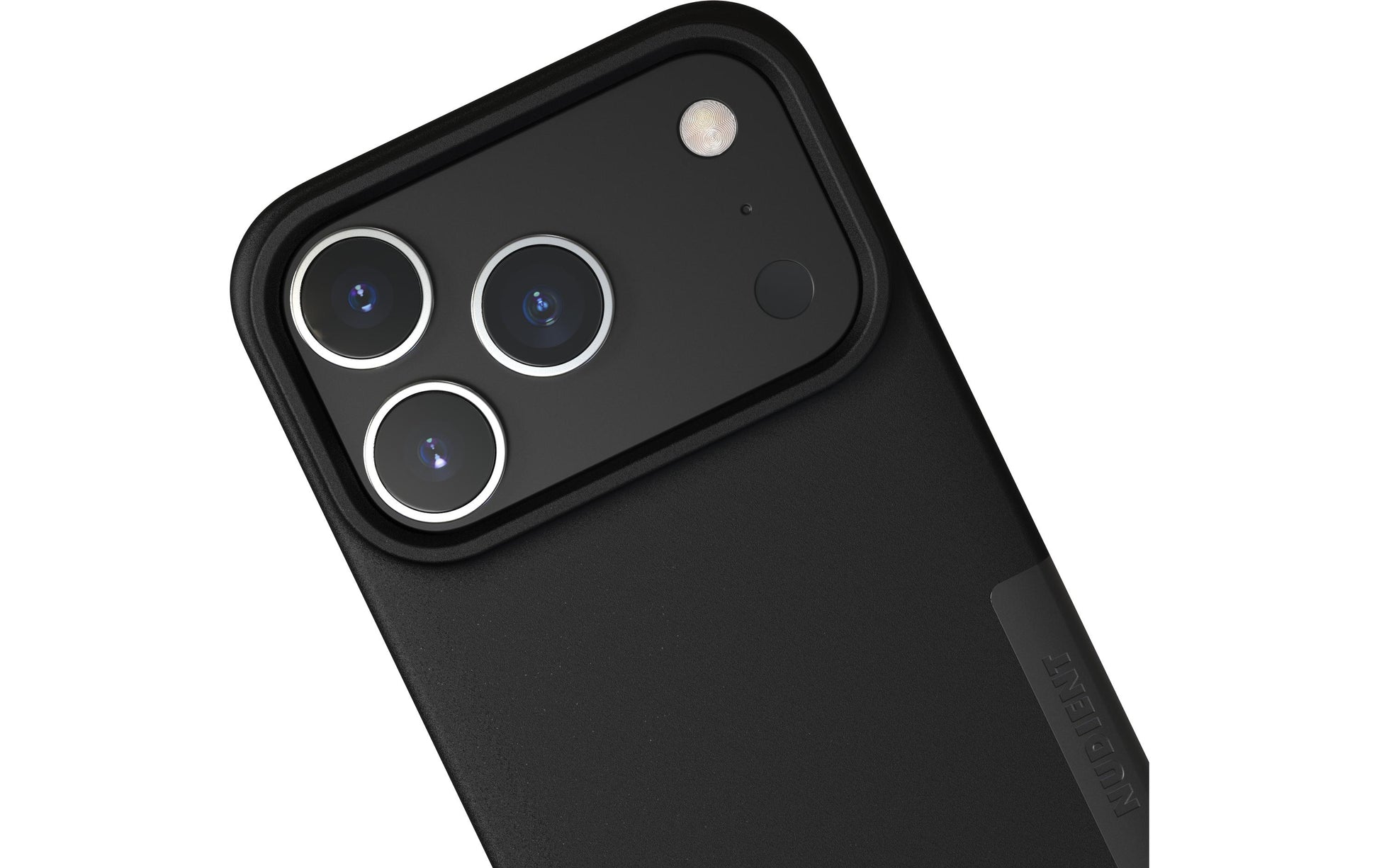 Nudient – Backcover – für Apple iPhone 17 Pro – schwarz – MagSafe-kompatibel