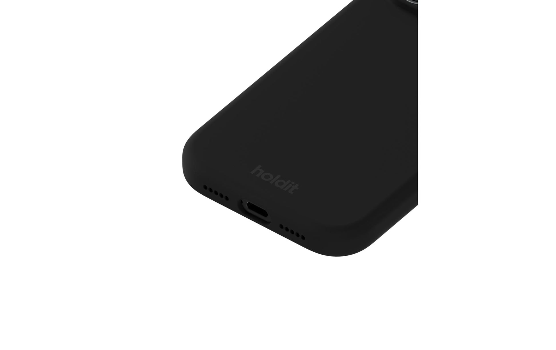 HoldIt Backcover – für Apple iPhone 17 Pro, Silikon, Schwarz