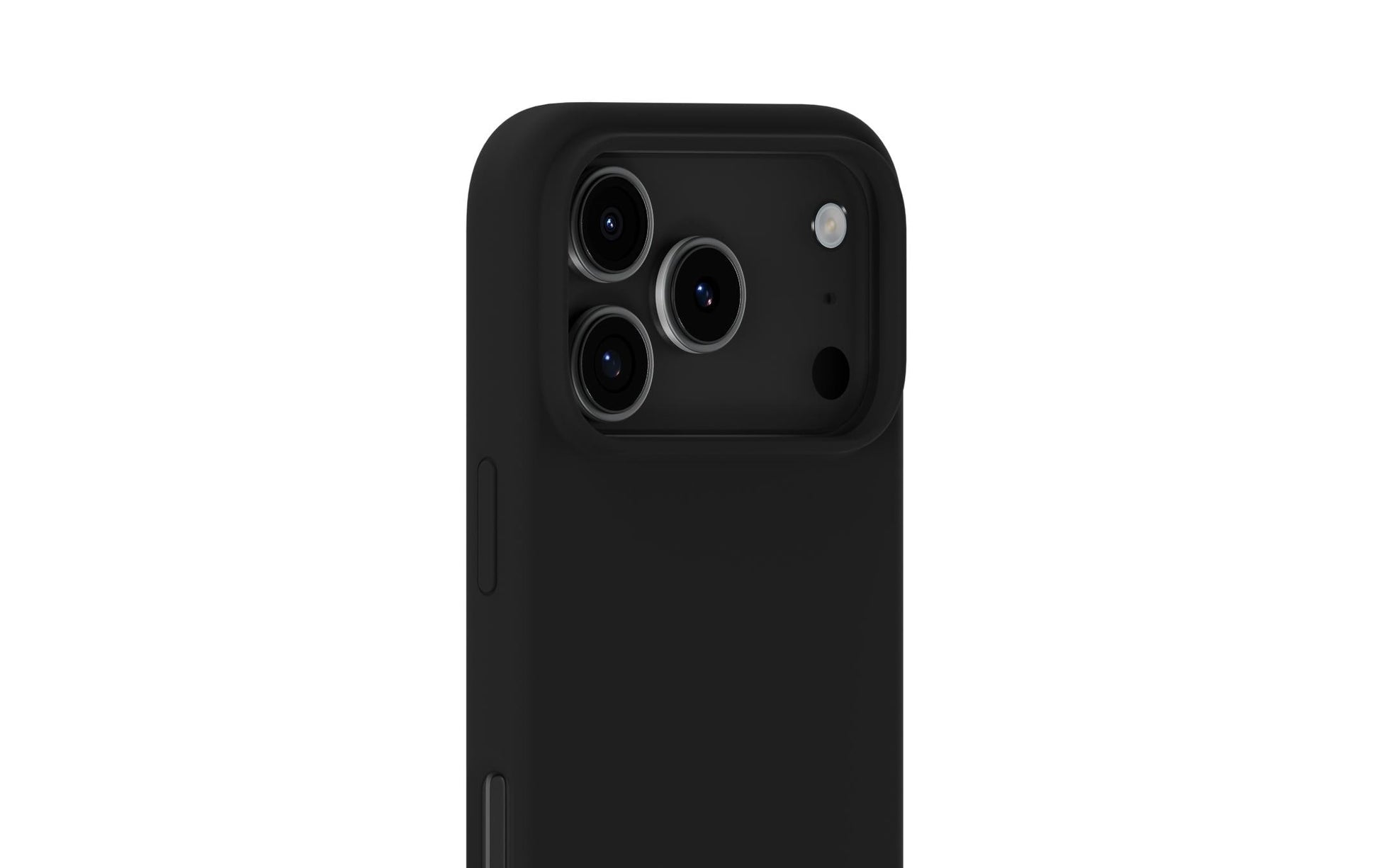 HoldIt Backcover – für Apple iPhone 17 Pro, Silikon, Schwarz