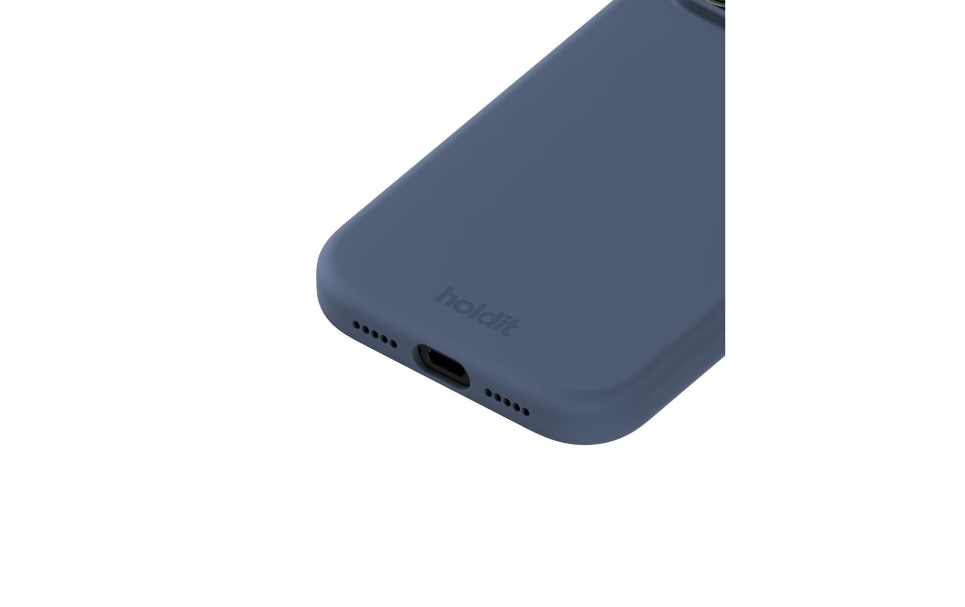 HoldIt Backcover – für Apple iPhone 17 Pro, Silikon, Hellblau