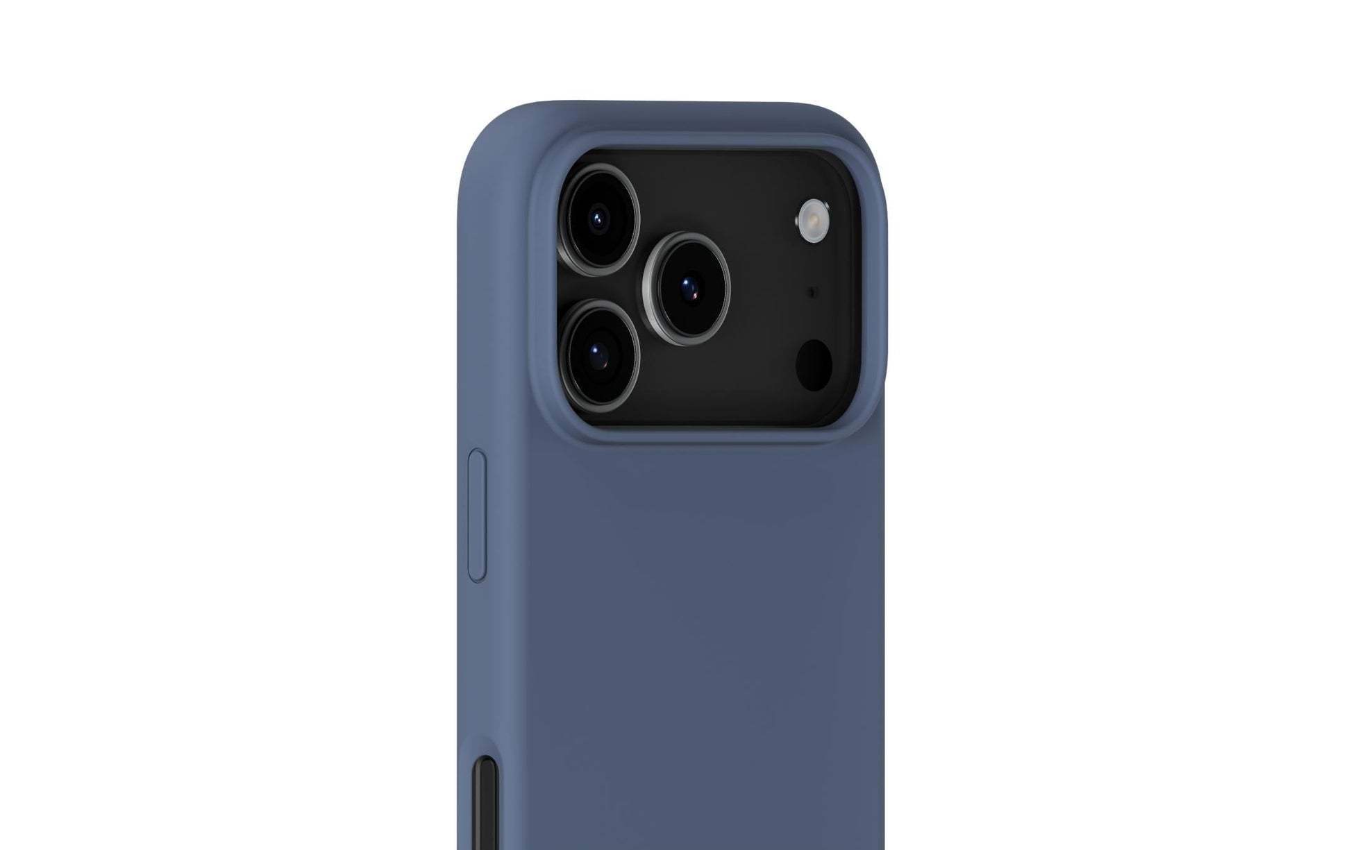 HoldIt Backcover – für Apple iPhone 17 Pro, Silikon, Hellblau