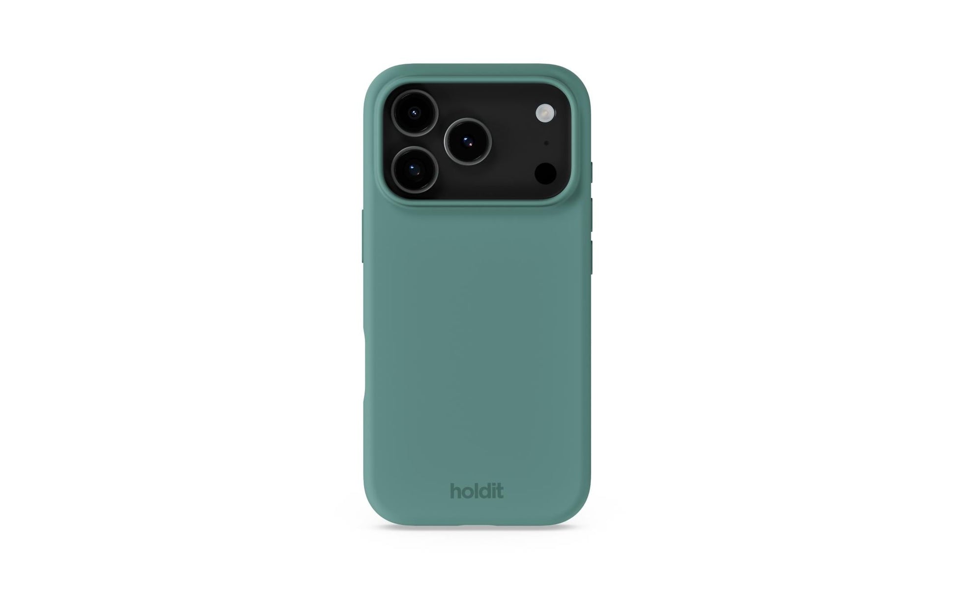 HoldIt Backcover – für Apple iPhone 17 Pro Max, Silikon, Grün