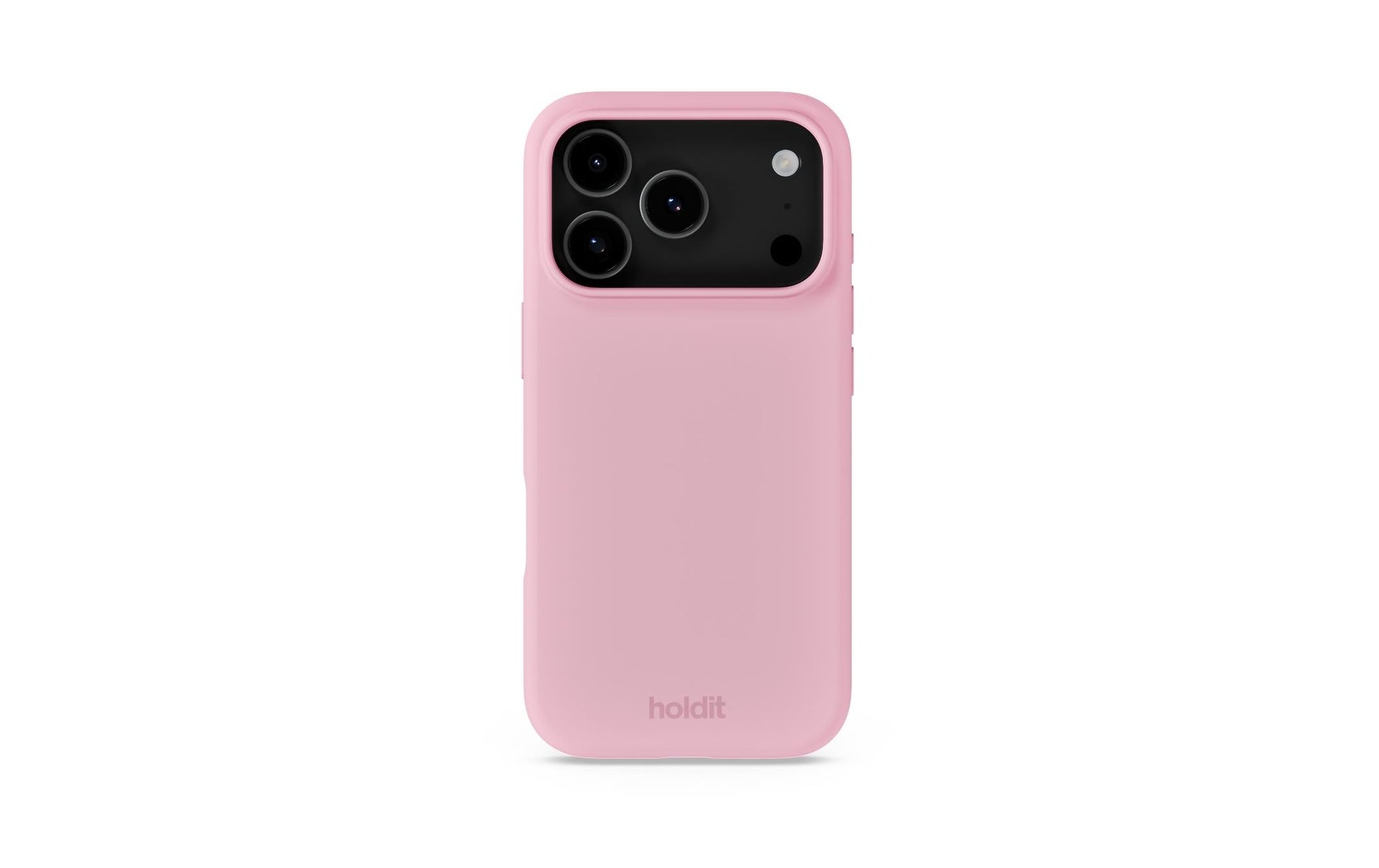 HoldIt Backcover – für Apple iPhone 17 Pro Max, Silikon, Pink