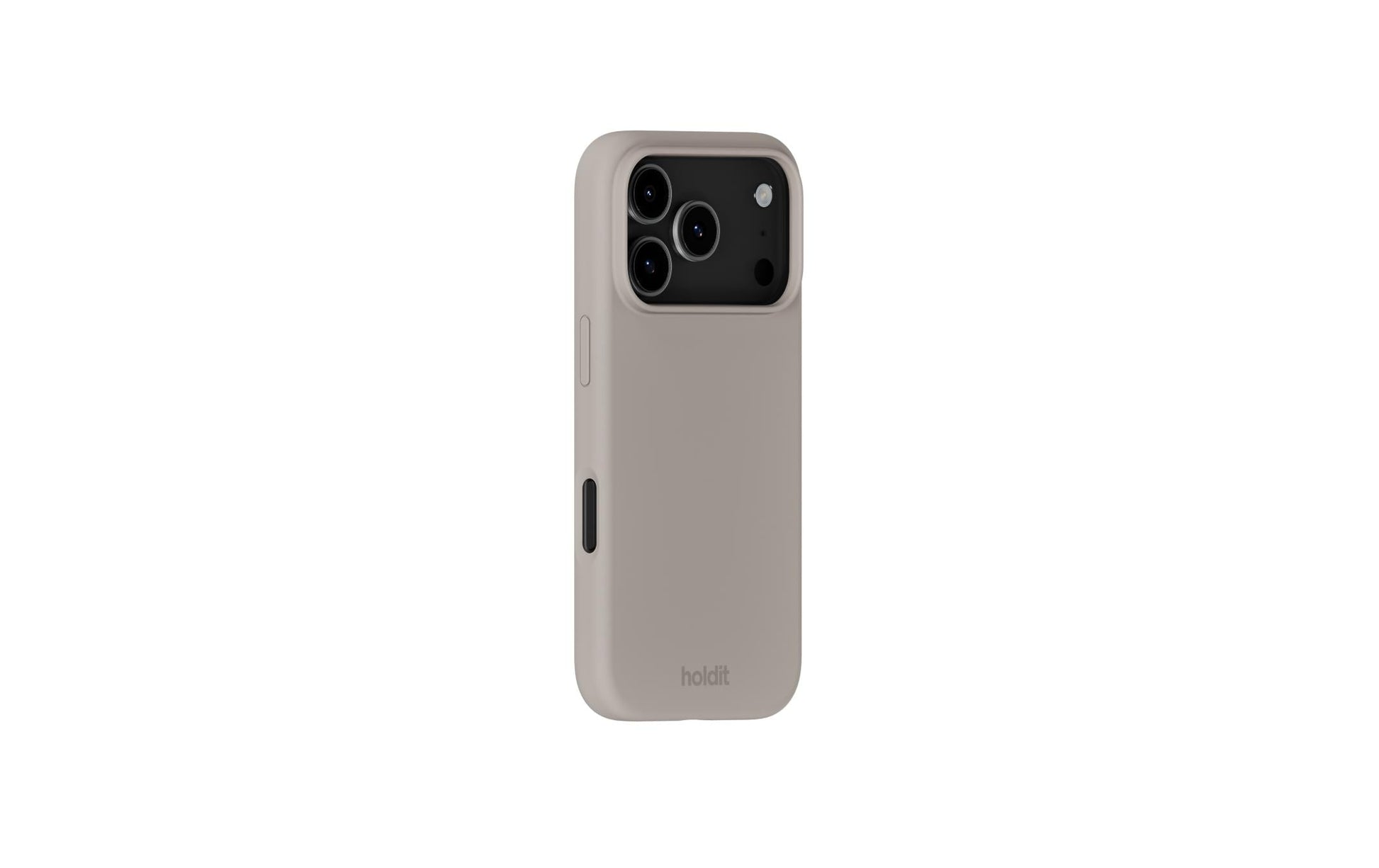 HoldIt Backcover – für Apple iPhone 17 Pro Max – taupe – Silikon