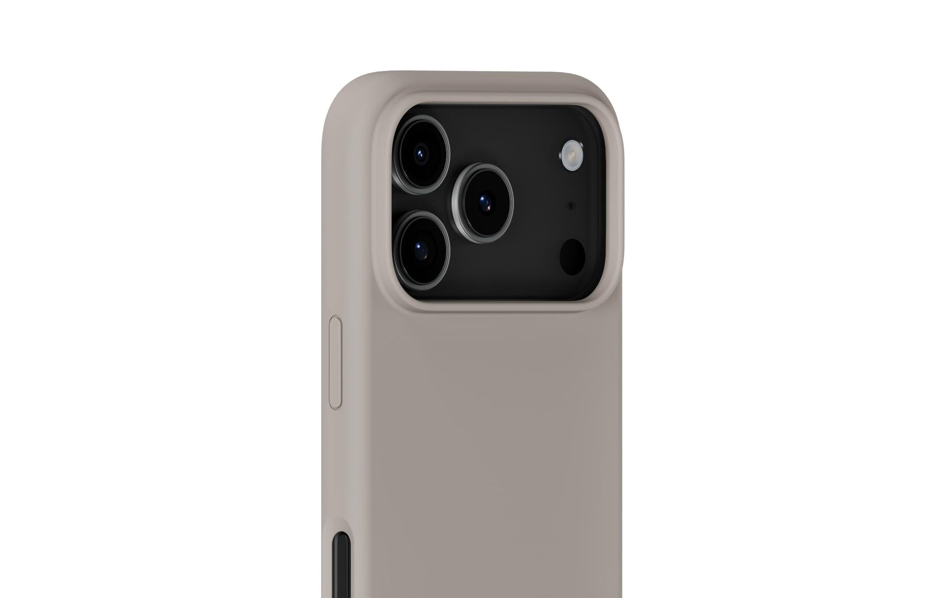 HoldIt Backcover – für Apple iPhone 17 Pro Max – taupe – Silikon