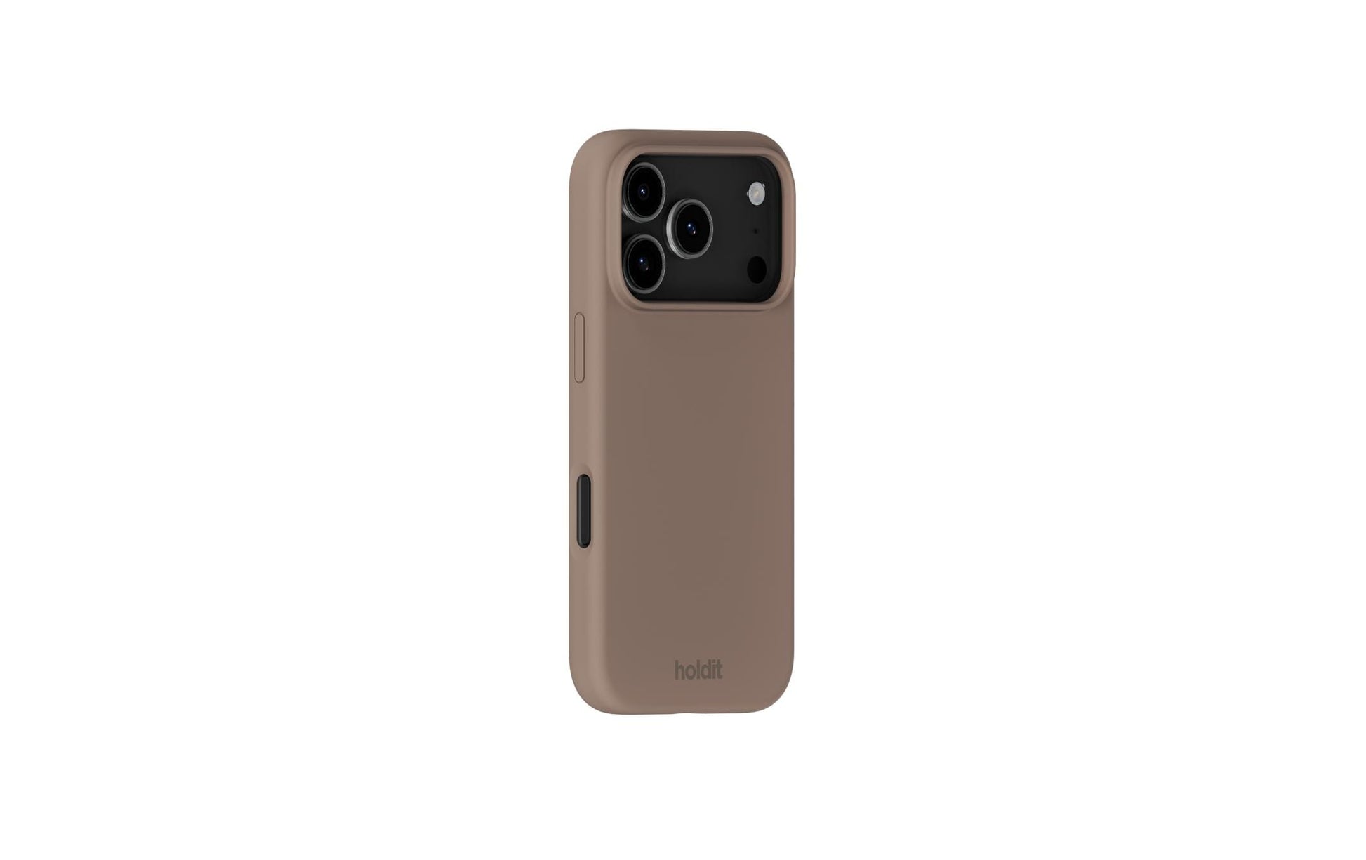 Holdit – Backcover – für Apple iPhone 17 Pro – Braun – Silikon