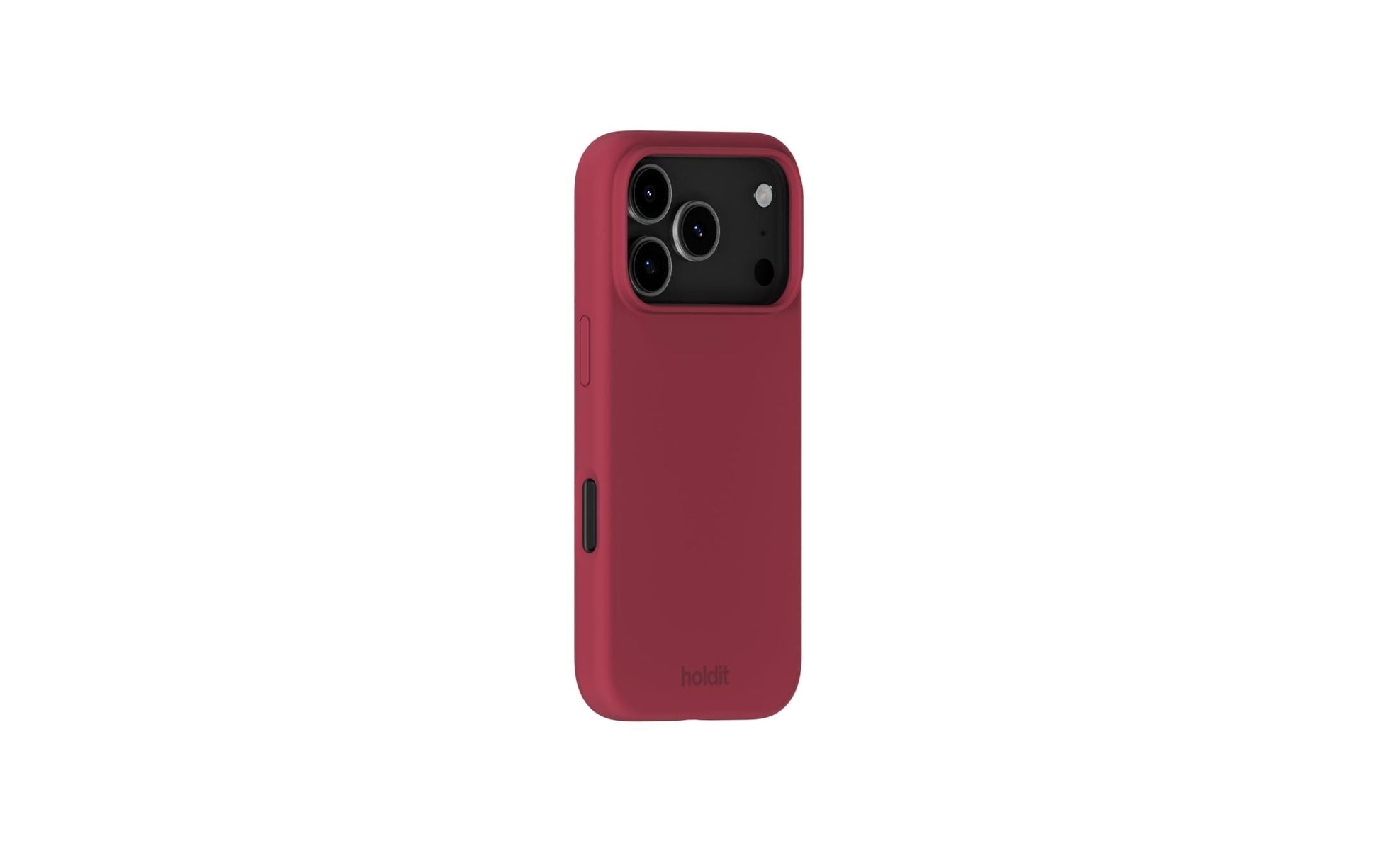HoldIt Backcover – für Apple iPhone 17 Pro – rot – Silikon