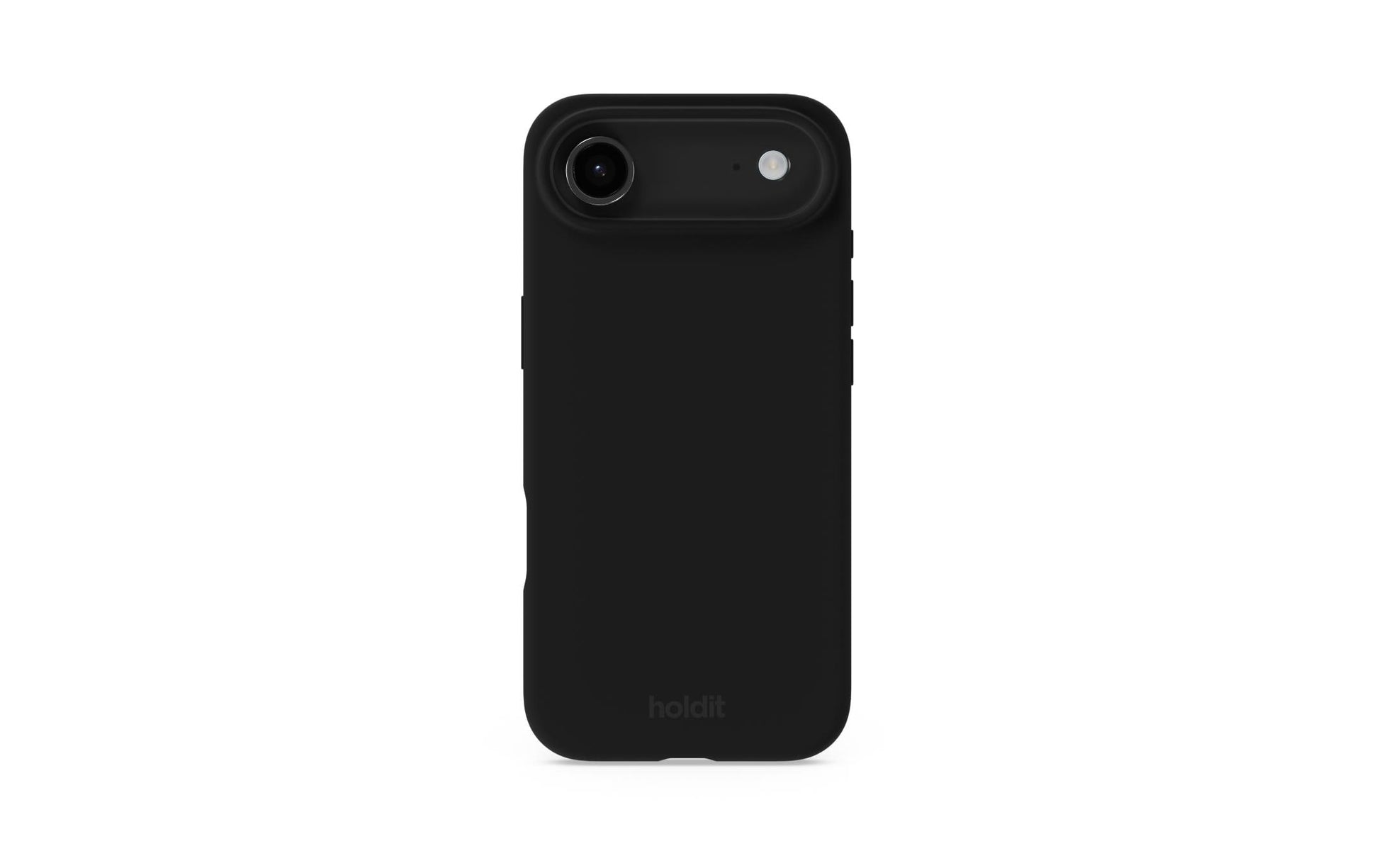 HoldIt Backcover – für Smartphones bis 6,06" – schwarz – Silikon