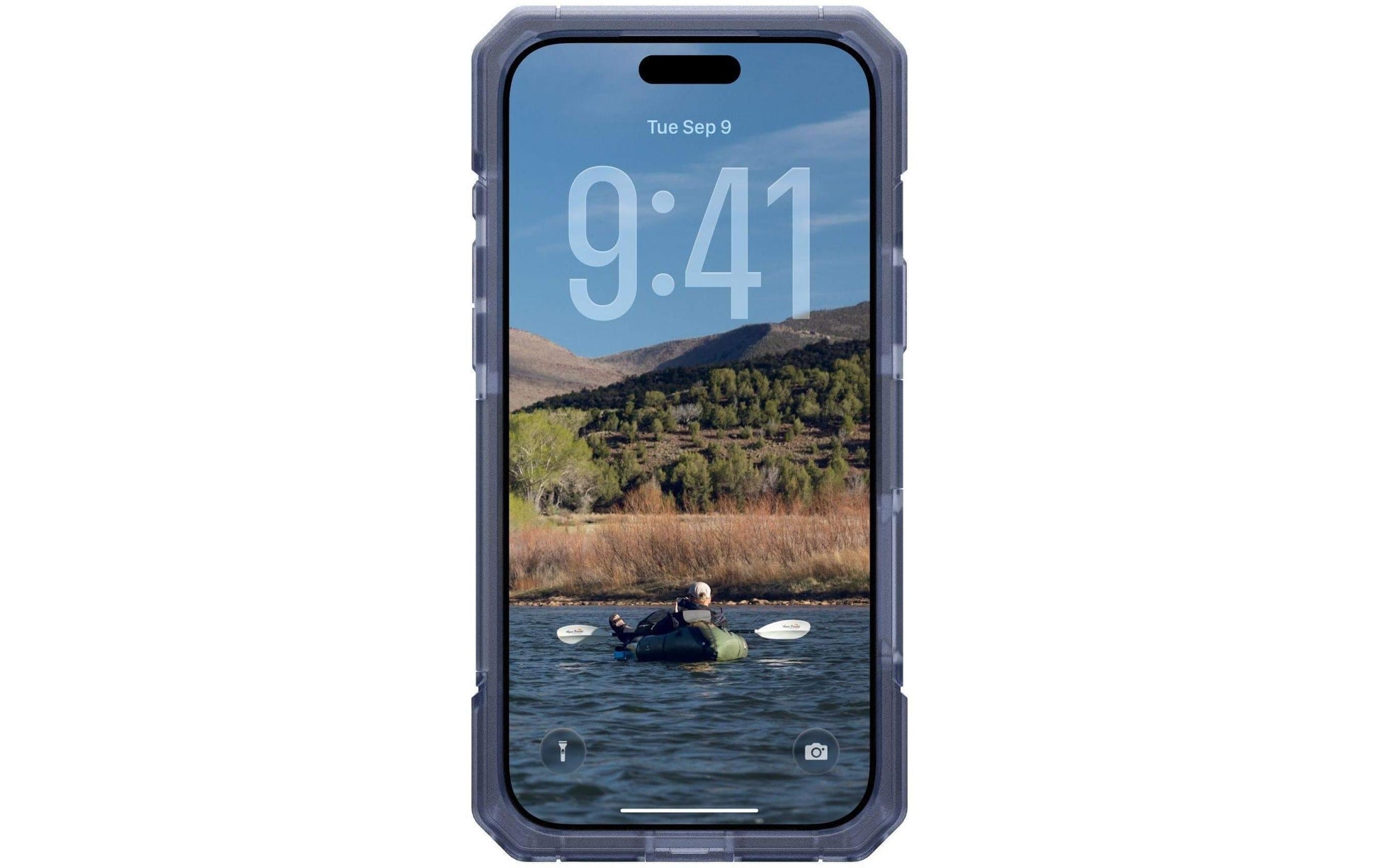 Urban Armor Gear UAG – Trooper MS Backcover – für Apple iPhone 17 Pro Max – blau