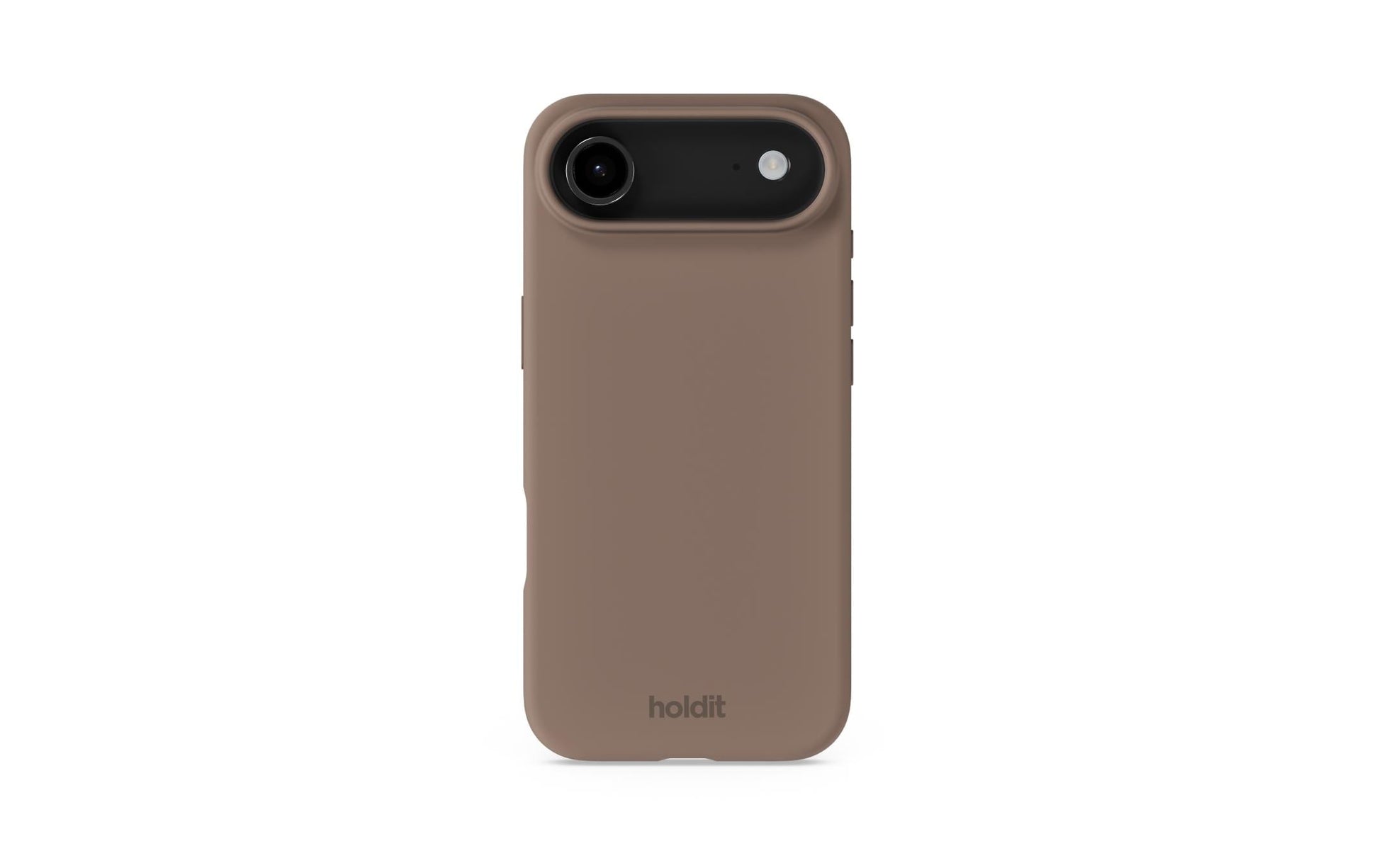 HoldIt Backcover – für Apple iPhone Air – braun – Silikon