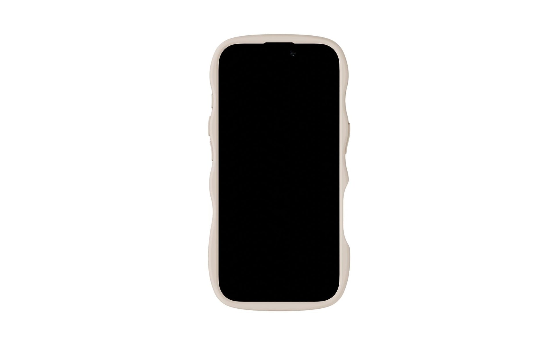 Holdit – Backcover Wavy – für Apple iPhone 17 – beige/transparent – TPU