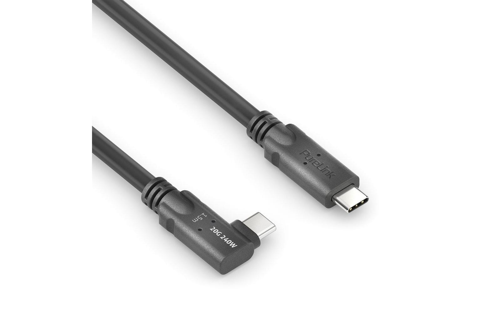 PureLink USB-Kabel, USB-C zu USB-C, 1,5 m, USB4, Lade-/Datenkabel, MicroX4