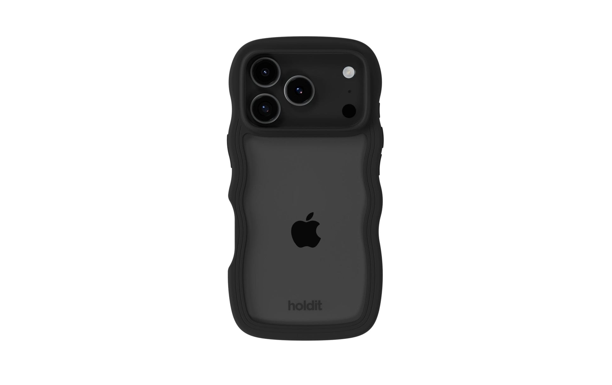 HoldIt Backcover – für Apple iPhone 17 Pro – schwarz/transparent – TPU